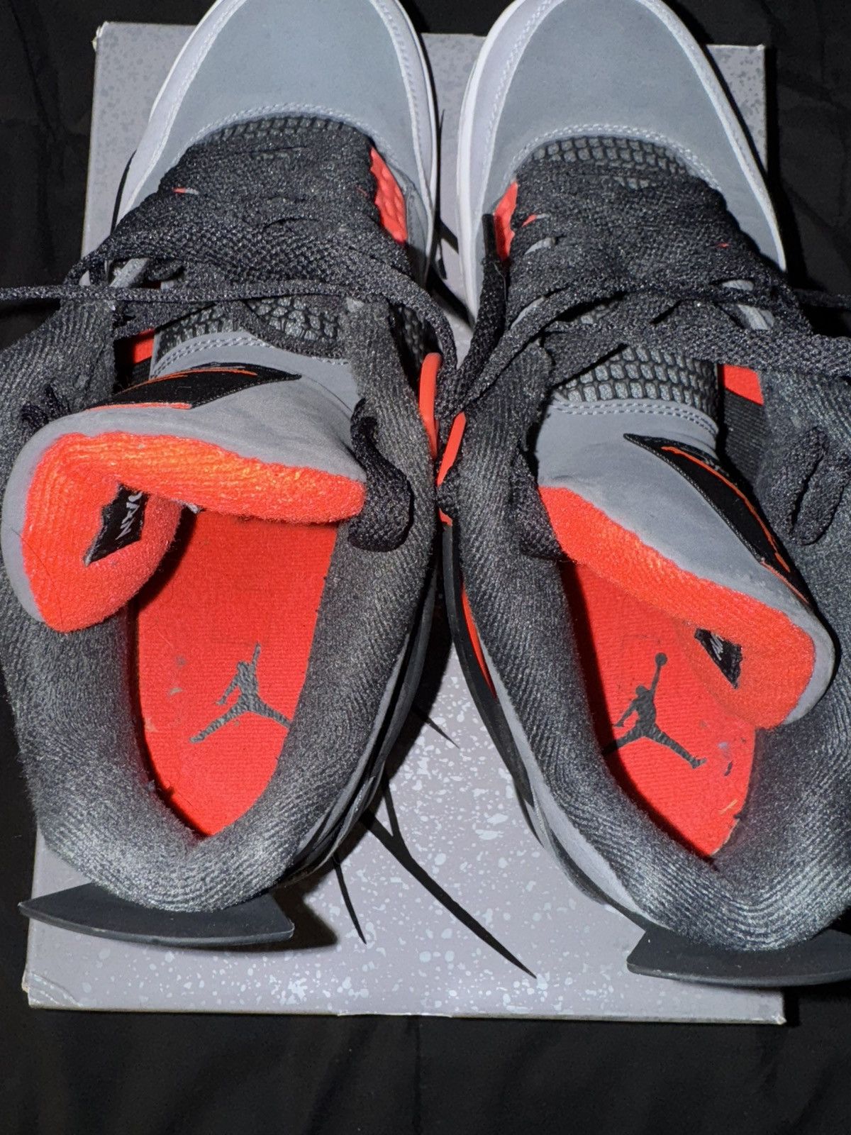 Jordan Brand × Nike Air Jordan 4 Retro Infrared Size US 10.5 / EU 43-44 - 7 Thumbnail
