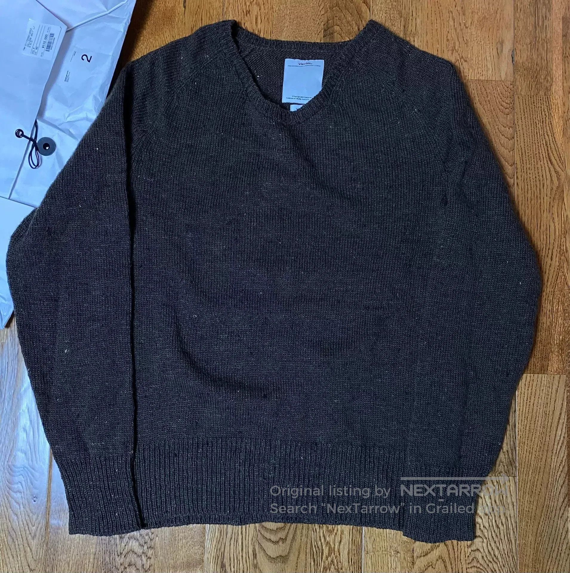 Visvim visvim hand-dyed wool knit sweater. Size US M / EU 48-50 / 2 - 2 Thumbnail