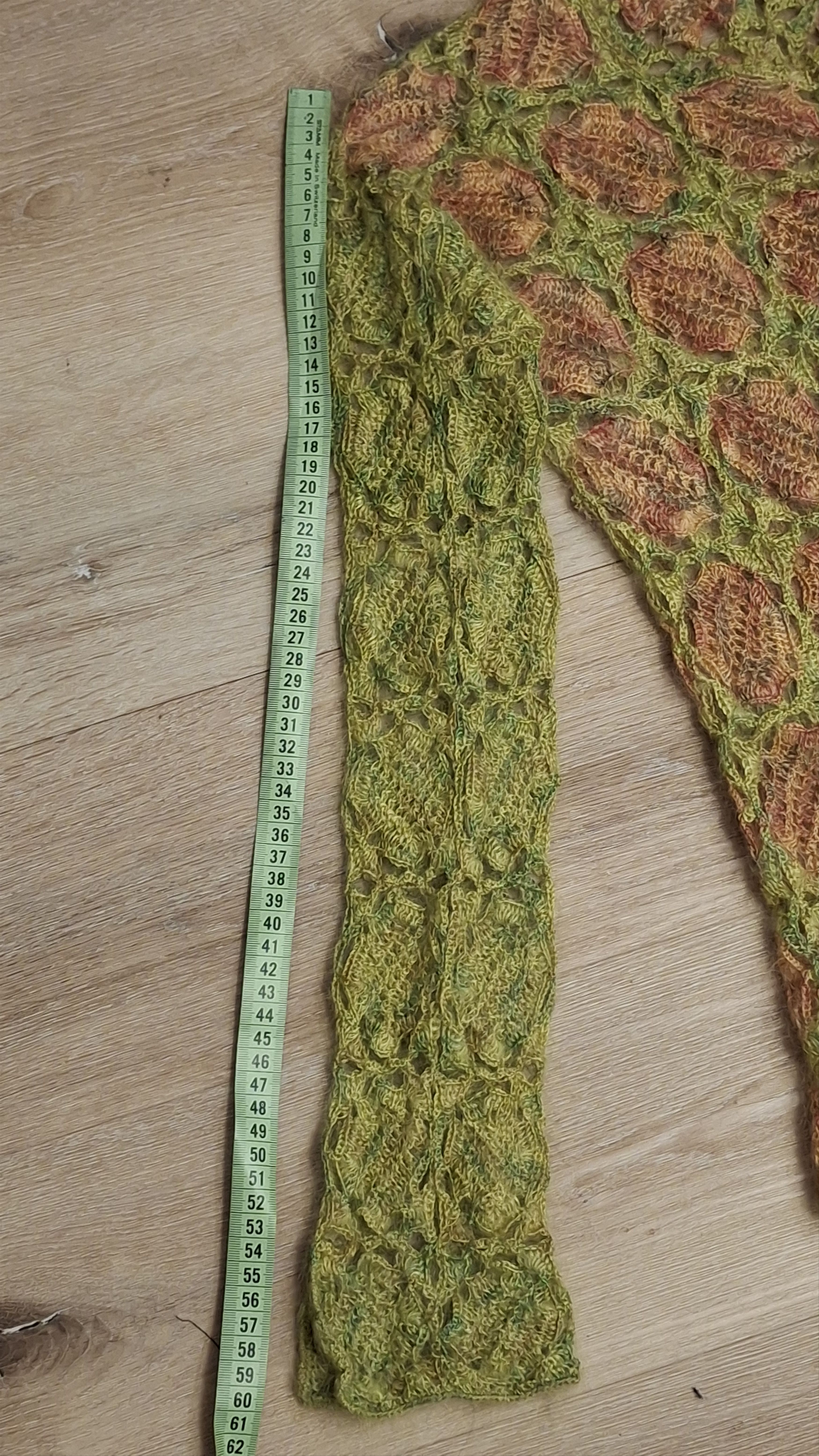 Handmade NWOT Vintage 2000s Mohair Crochet Longsleeve - S/M Size S / US 4 / IT 40 - 16 Thumbnail