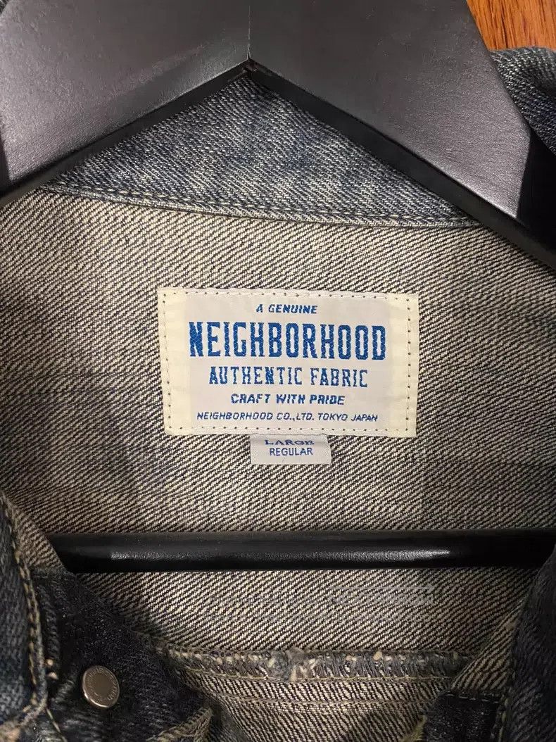 Neighborhood Neighborhood Denim Jacket and Jacket Size US L / EU 52-54 / 3 - 4 Thumbnail