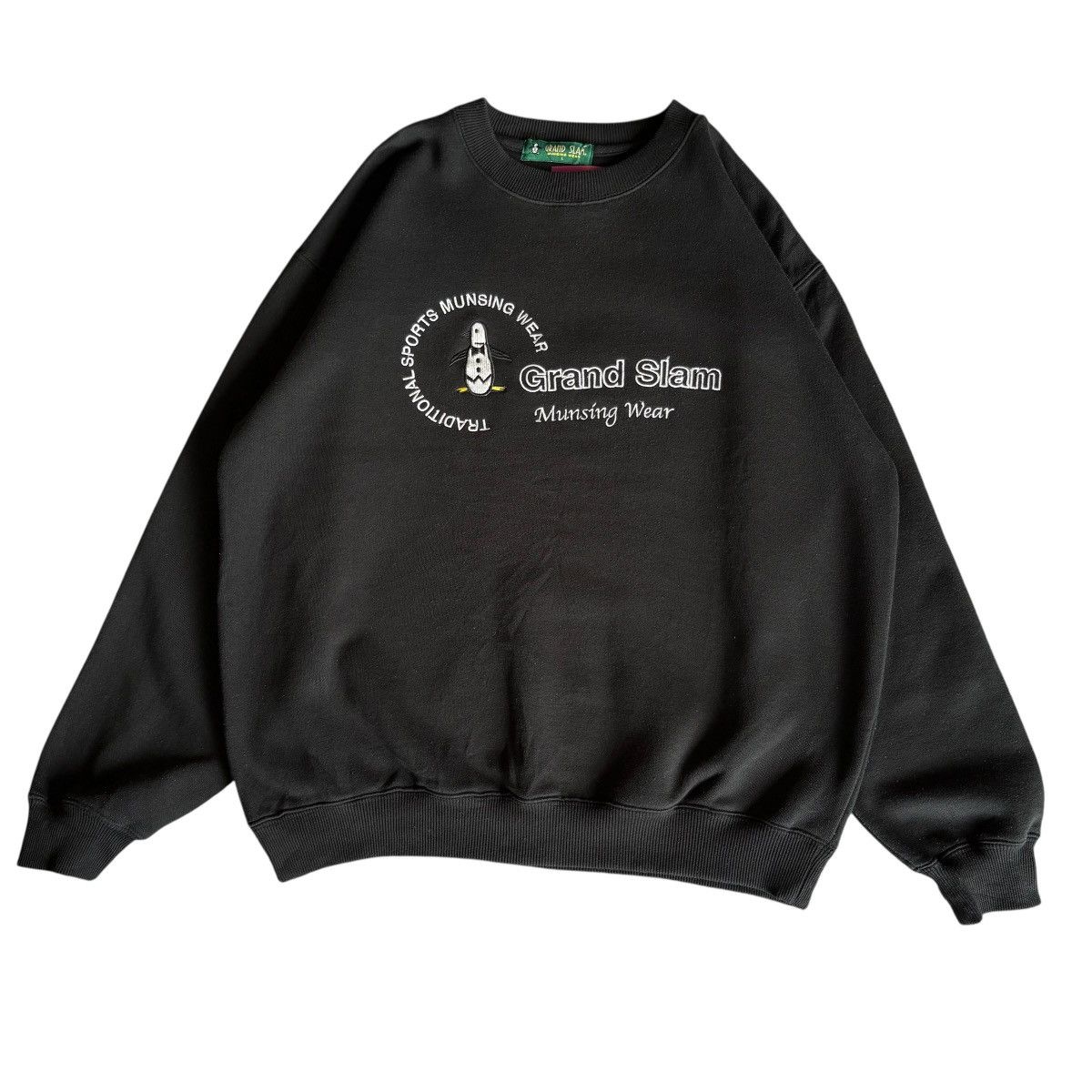 Grand Slam Grand Slam Munsing Wear Sweatshirt Spellout Size US L / EU 52-54 / 3 - 1 Thumbnail