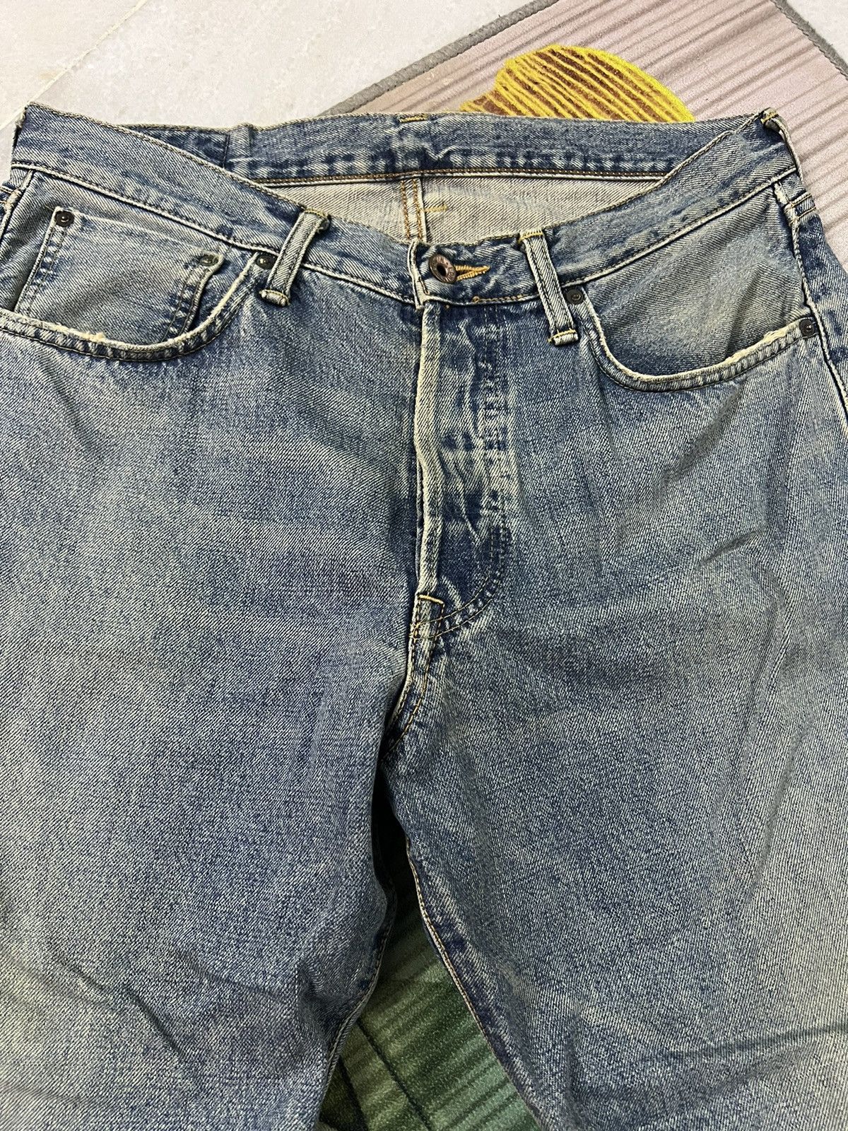 Edwin × If Six Was Nine × Japanese Brand VINTAGE EDWIN 505x SELVEDGE BAGGY JEANS Size US 31 - 5 Thumbnail