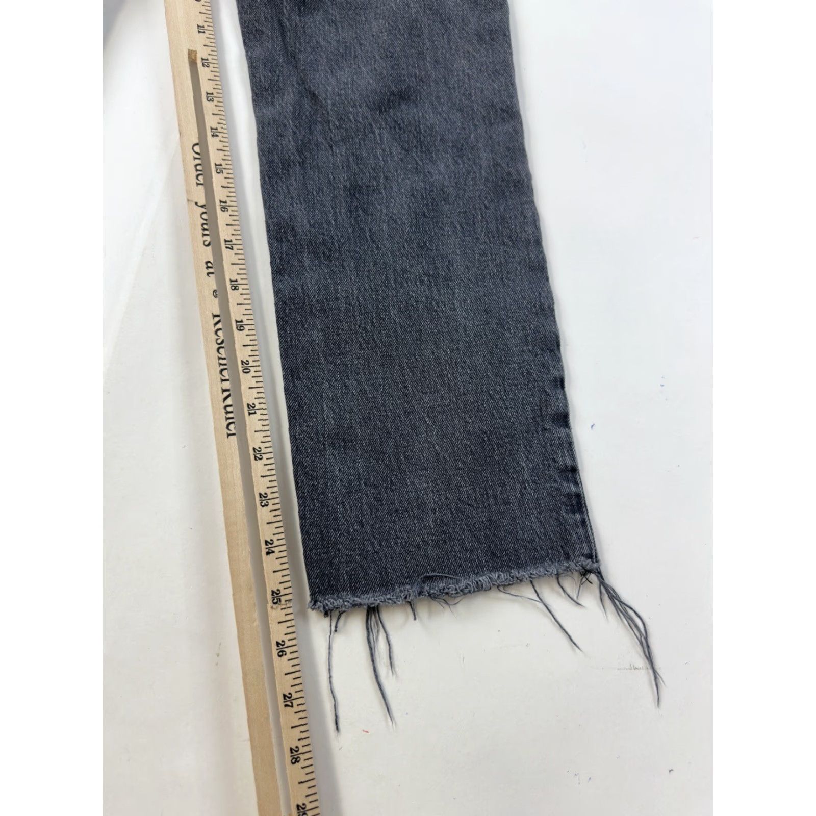 Topshop Topshop Jeans Women’s Regular 26 Black Skinny Inseam 25 Slimming Stretch Womens Size 26" / US 2 / IT 38 - 7 Thumbnail