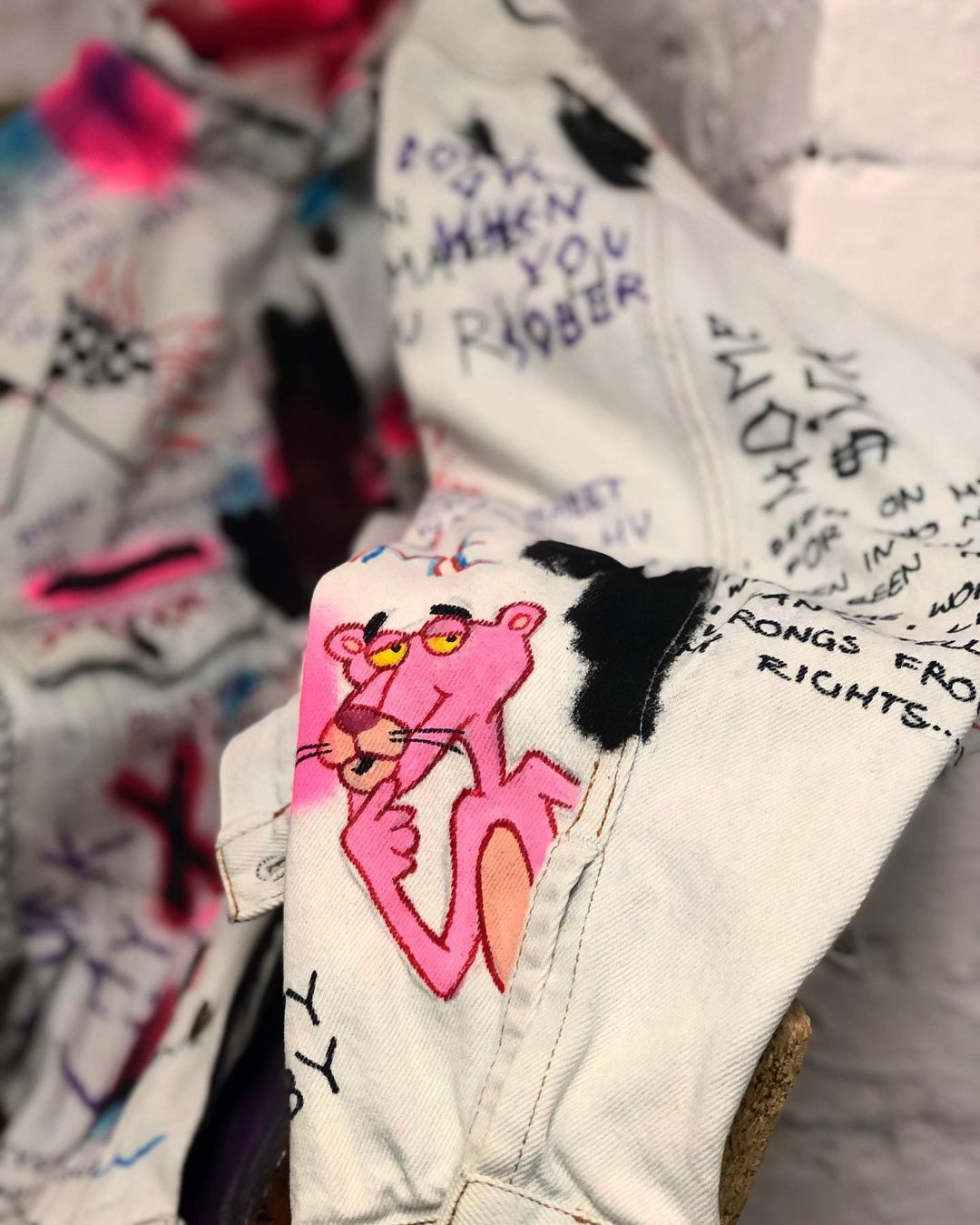 Levi's Made & Crafted × Levi's Vintage Clothing LIL PEEP CUSTOM JACKET size M TATTOO THRASHED Size US M / EU 48-50 / 2 - 6 Thumbnail