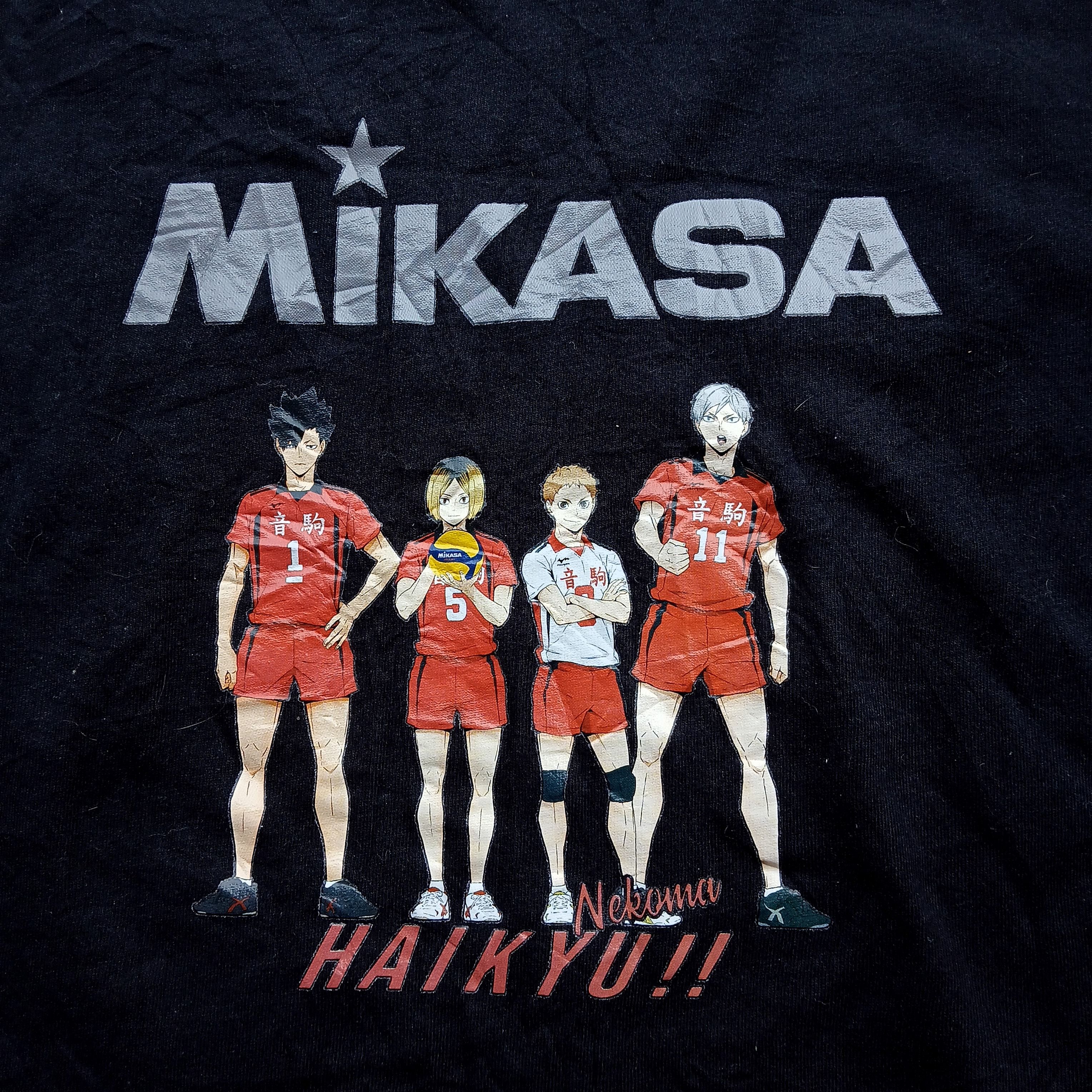 Anime Haikyu nekoma x mikasa offiicial anime tee Size US L / EU 52-54 / 3 - 2 Thumbnail