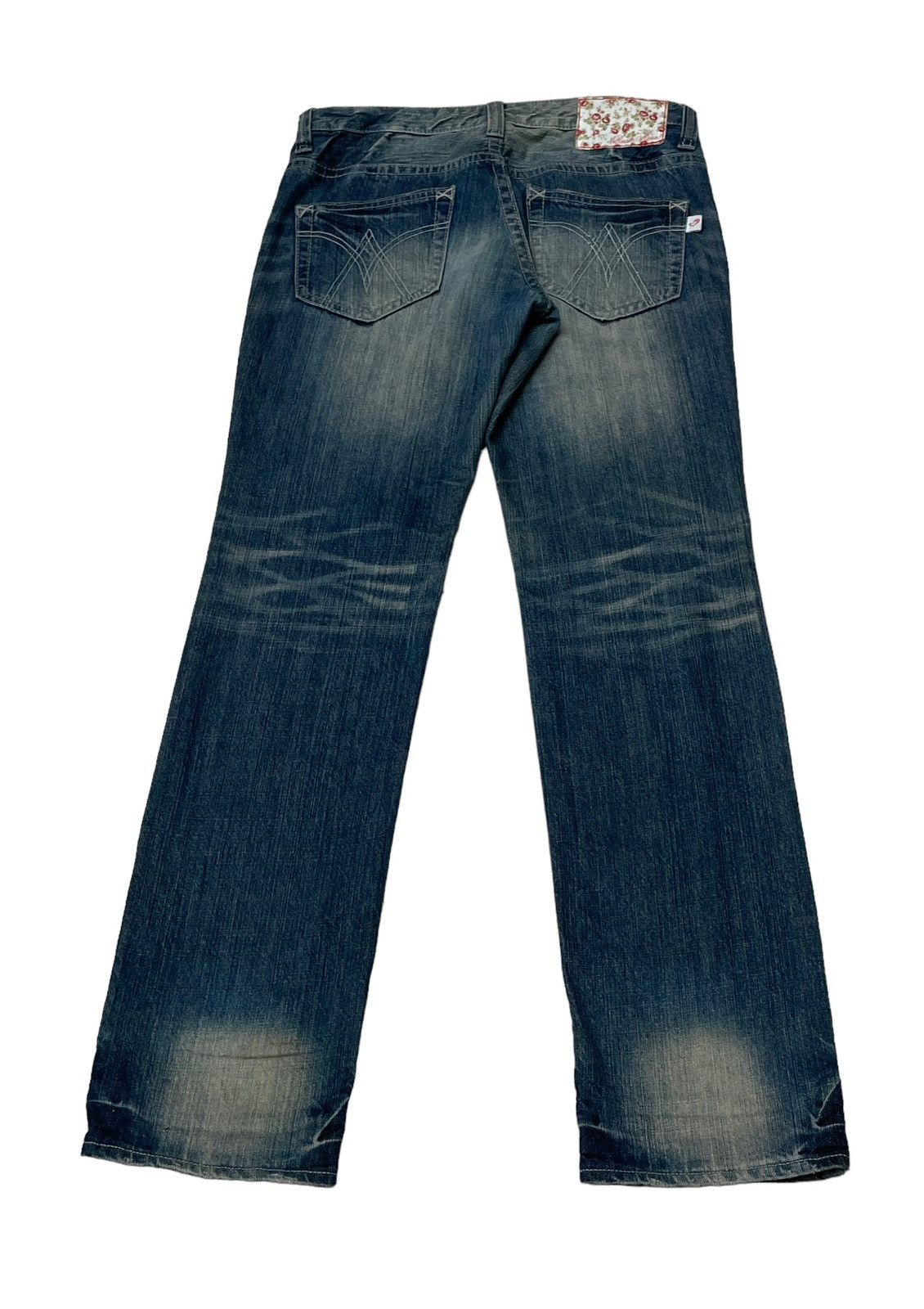 Japanese Brand × Vintage Vintage Japanese Brand Rush Hour Ripped Jeans 2000s Size US 31 - 2 Thumbnail