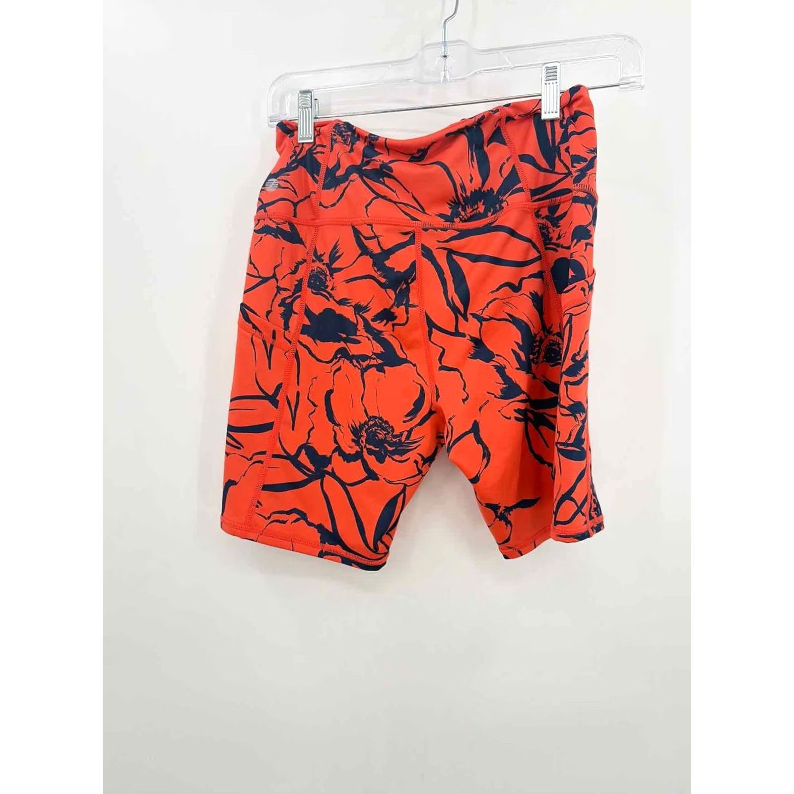 Vintage Z by Zella Orange Biker Athletic Shorts Size Medium Size 32" / US 10 / IT 46 - 2 Thumbnail