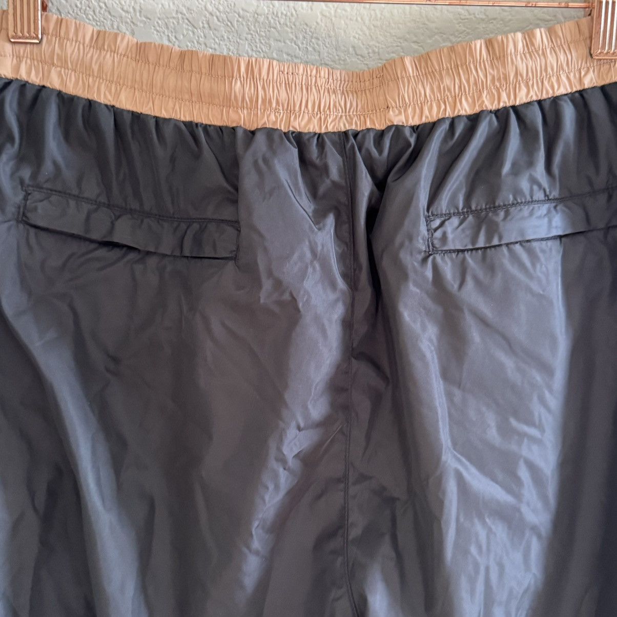 Feature Essentials Nylon Track Pants Black Nude Medium, Men's (Size 29) — image 5 of 6