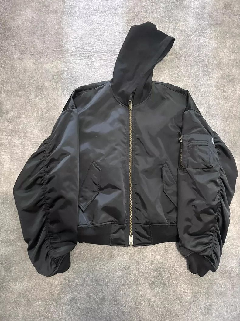 Balenciaga Balenciaga Black back letter be kind clip cotton-padded ja Size US XXS / EU 40 - 2 Thumbnail