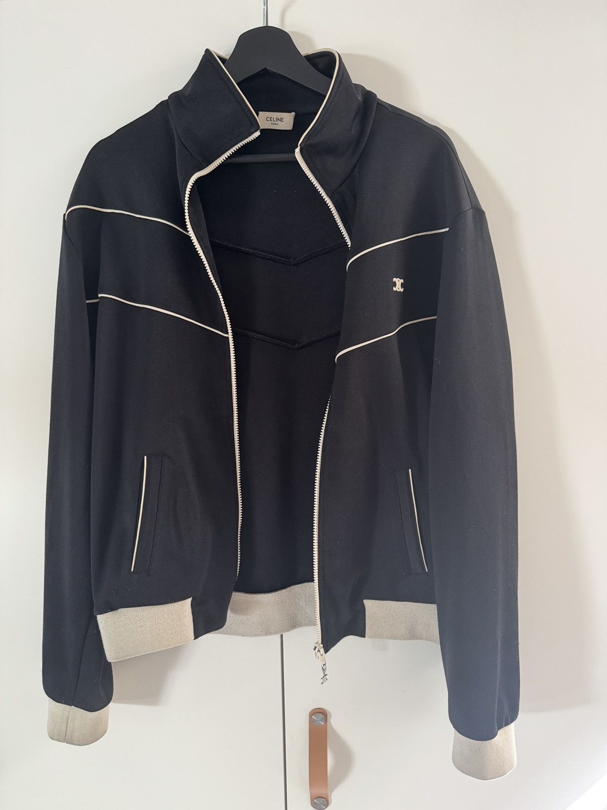 Celine Celine Track zip up Size US L / EU 52-54 / 3 - 7 Thumbnail