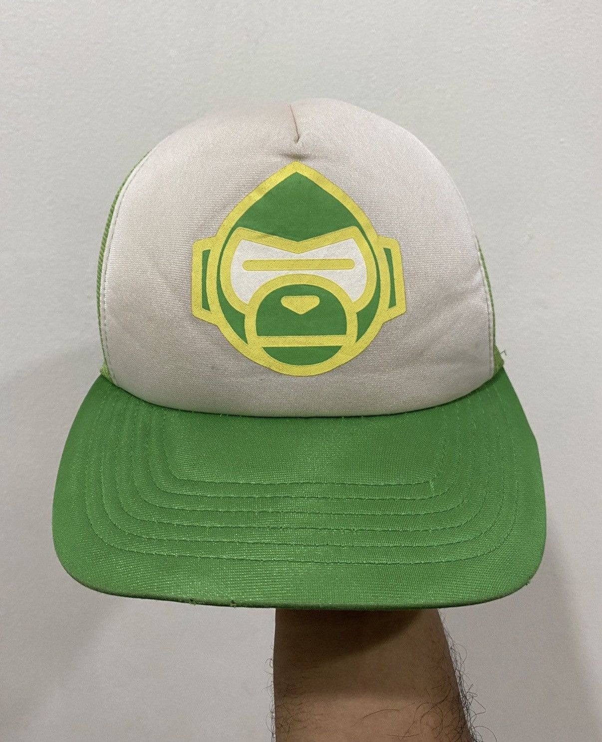 Bape VTG BABYMILO Borg BAPE Trucker Hat Size ONE SIZE - 2 Thumbnail