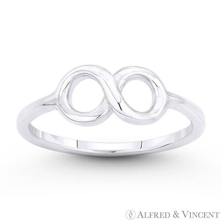 Other Infinity Symbol / Figure 8 Charm Stackable Ring Size 6 Size ONE SIZE - 1 Preview
