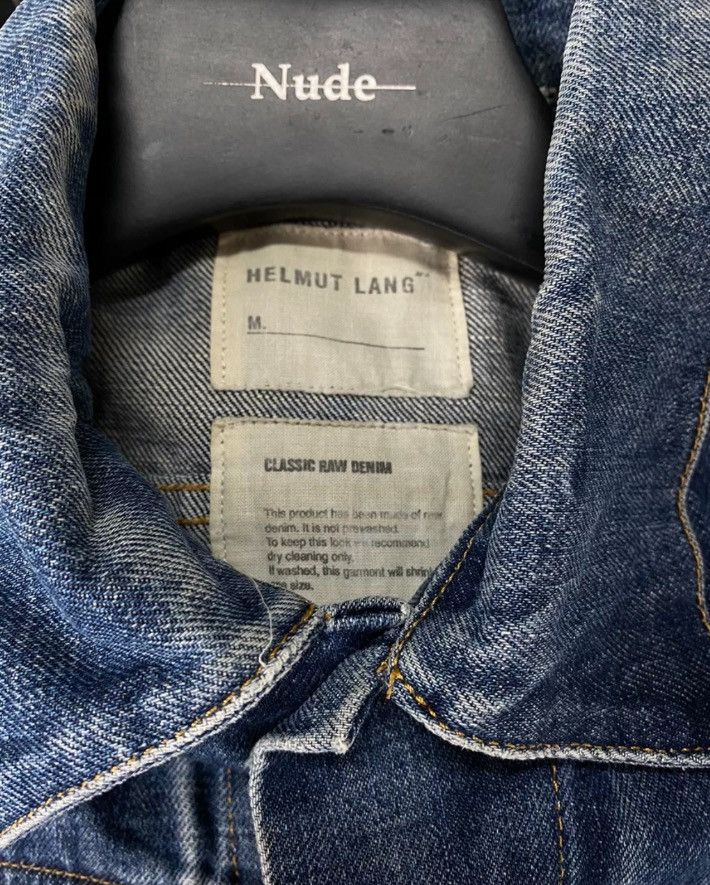 Helmut Lang Helmut Lang washed blue cow jacket 2412-Nextarrow Size US S / EU 44-46 / 1 - 4 Thumbnail