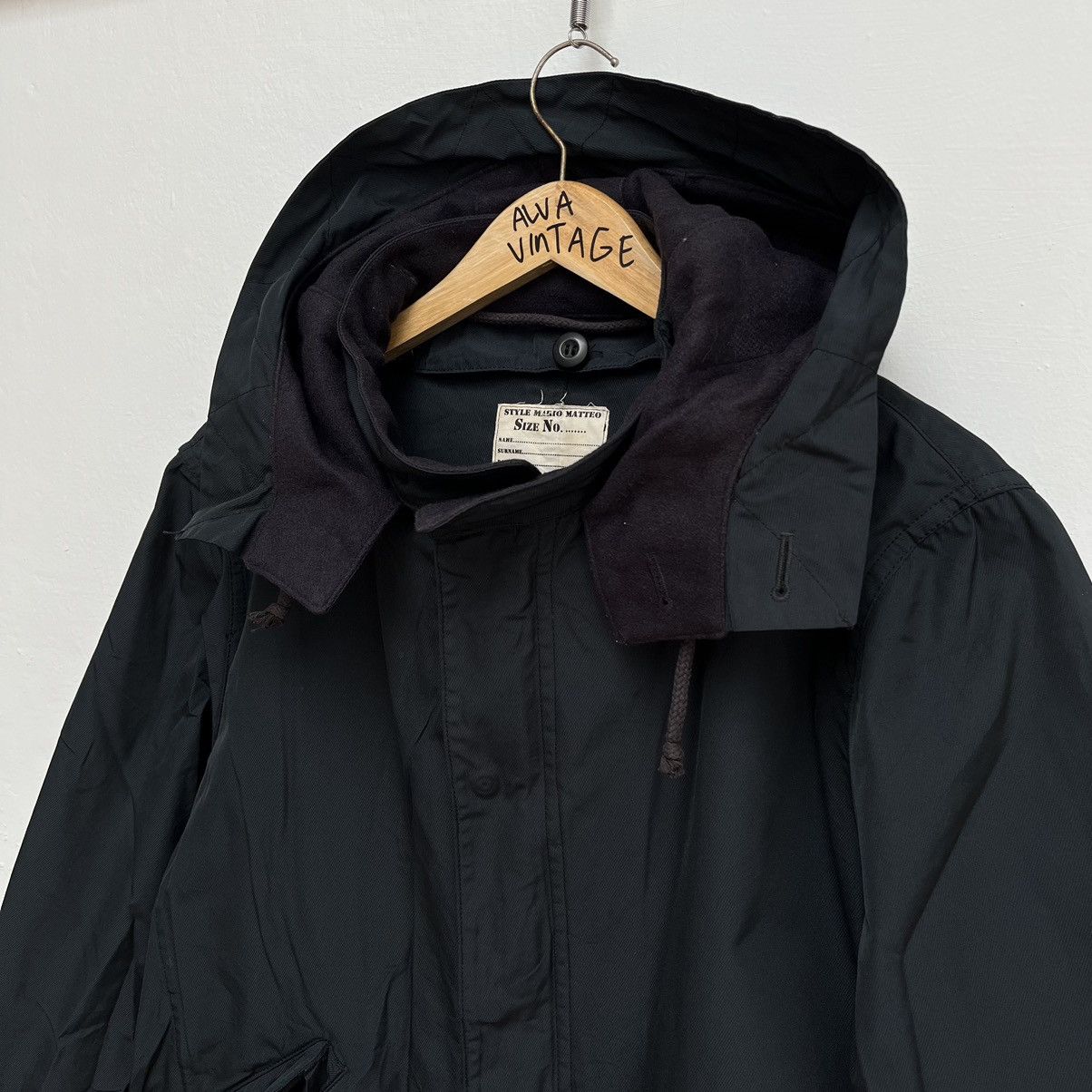 Mario Matteo Parka Fishtail Jacket Mario Matteo Italian designer Size US M / EU 48-50 / 2 - 3 Thumbnail