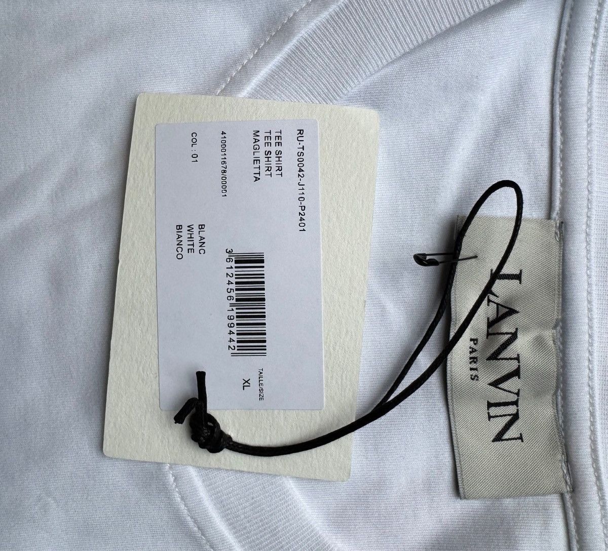 Lanvin T-shirt Lanvin. Size US XL / EU 56 / 4 - 4 Thumbnail