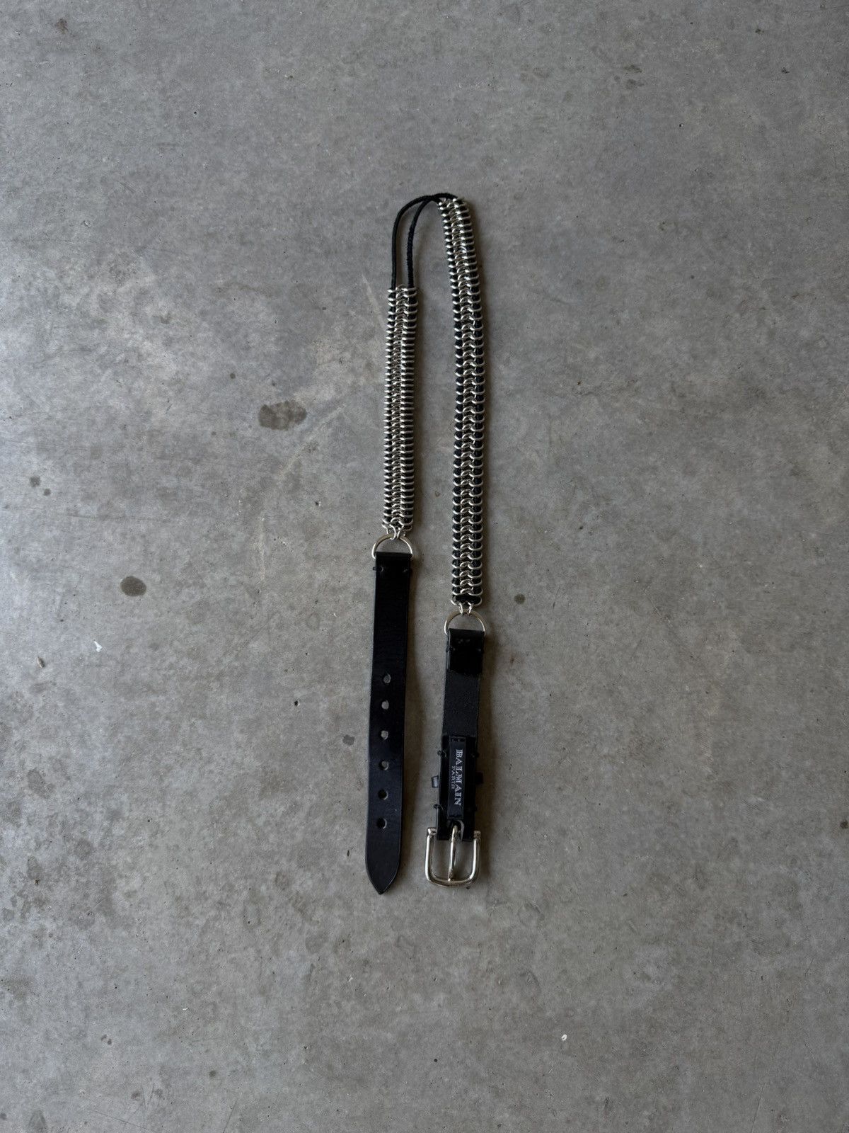 Balmain SS09 Chain Ring Belt
