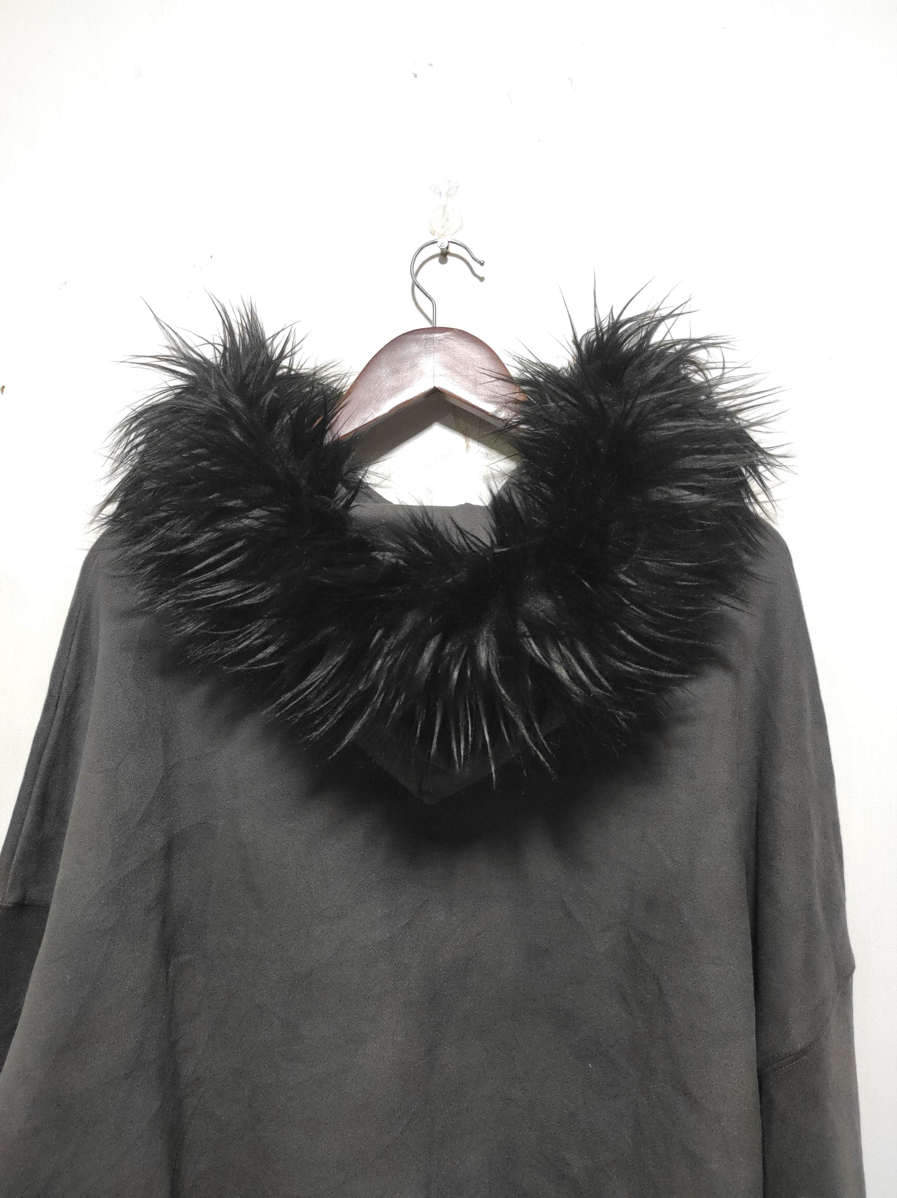 Hysteric Glamour Melted Oversized Fur Hoodie Parka LGB style Size XL / US 12-14 / IT 48-50 - 9 Thumbnail