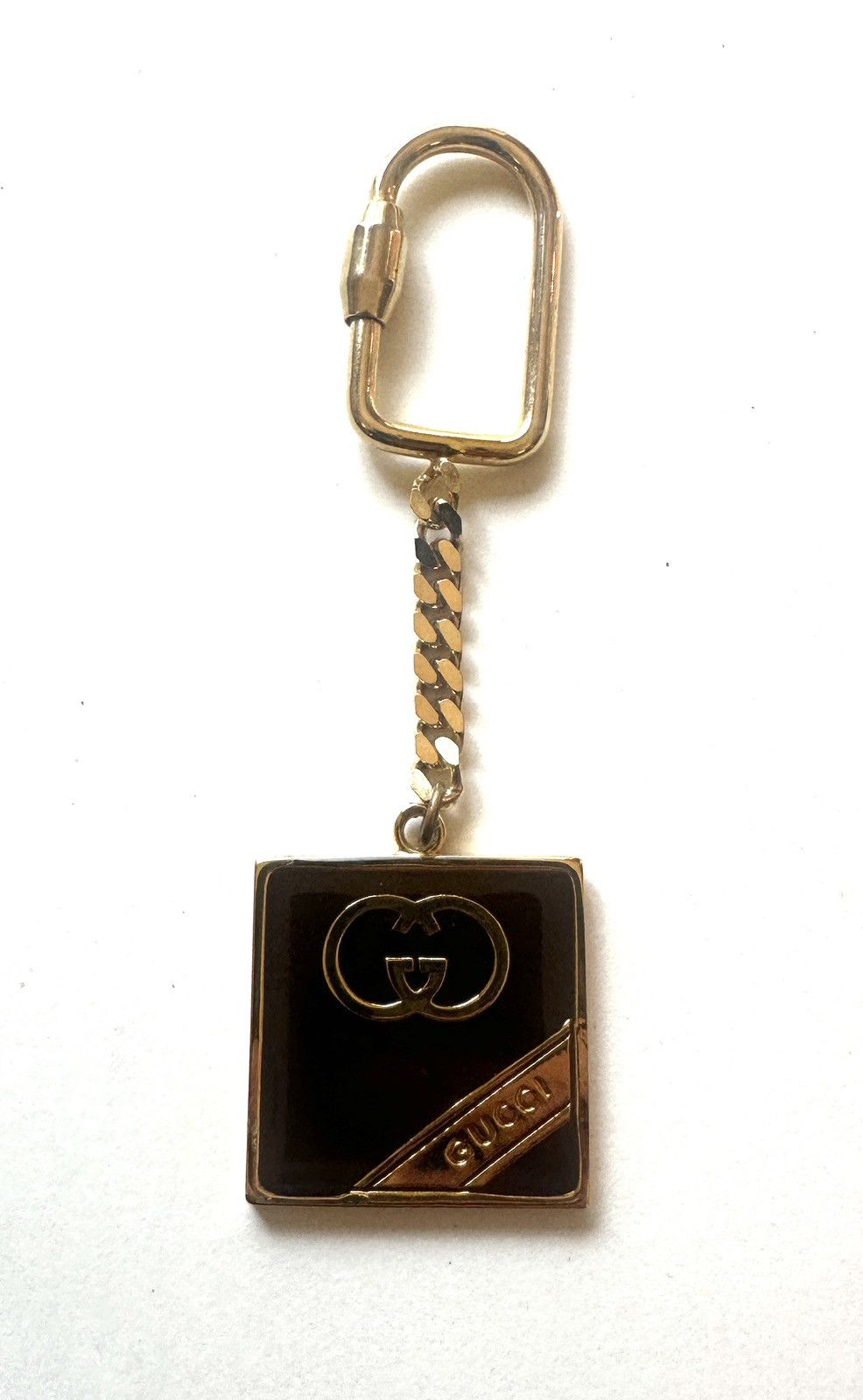Gucci ⭐️⭐️⭐️Vintage 70’s GUCCI Keychain⭐️⭐️⭐️ Size ONE SIZE - 2 Thumbnail