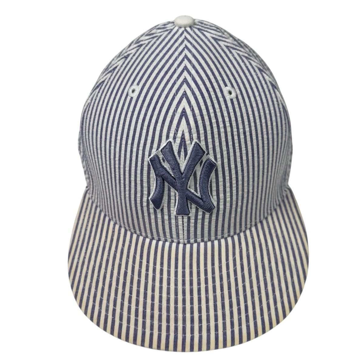 New Era New Era 59FIFTY New York Yankees Fitted 7 5/8 Seersucker Size ONE SIZE - 1 Thumbnail