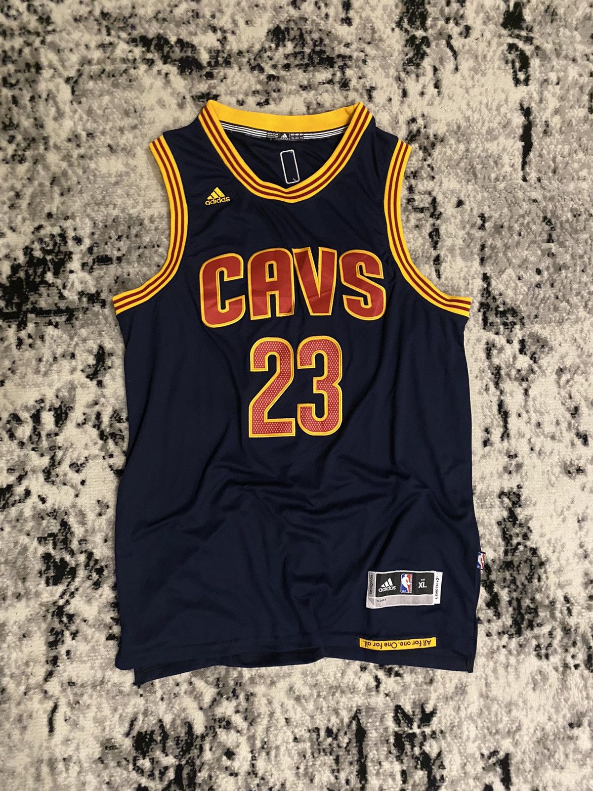 Adidas × NBA Lebron James 23 Cleveland Cavaliers Adidas NBA Jersey Large Size US L / EU 52-54 / 3 - 4 Thumbnail