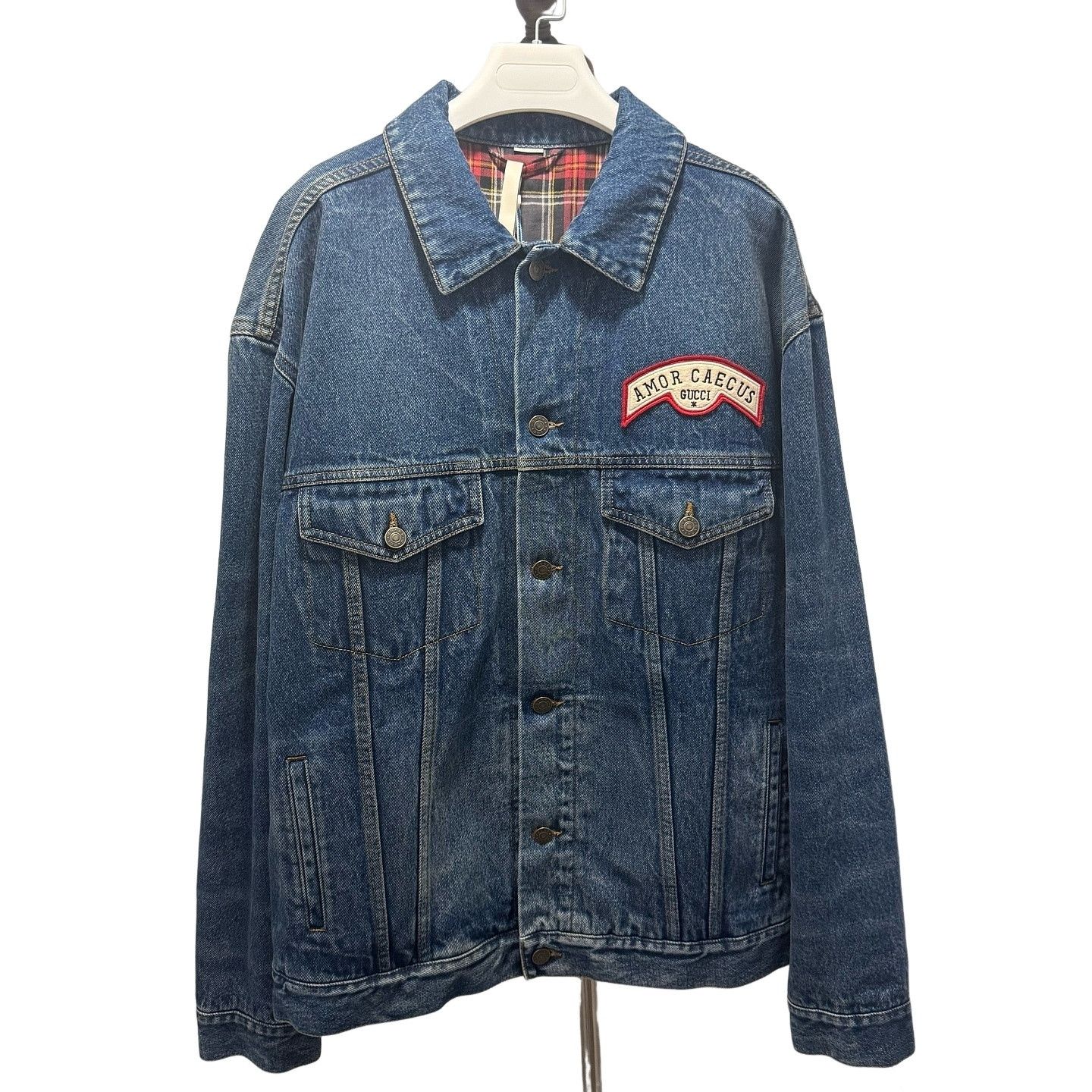 Gucci Gucci Vintage Denim Biker Jacket Size 48 – Tom Ford Era