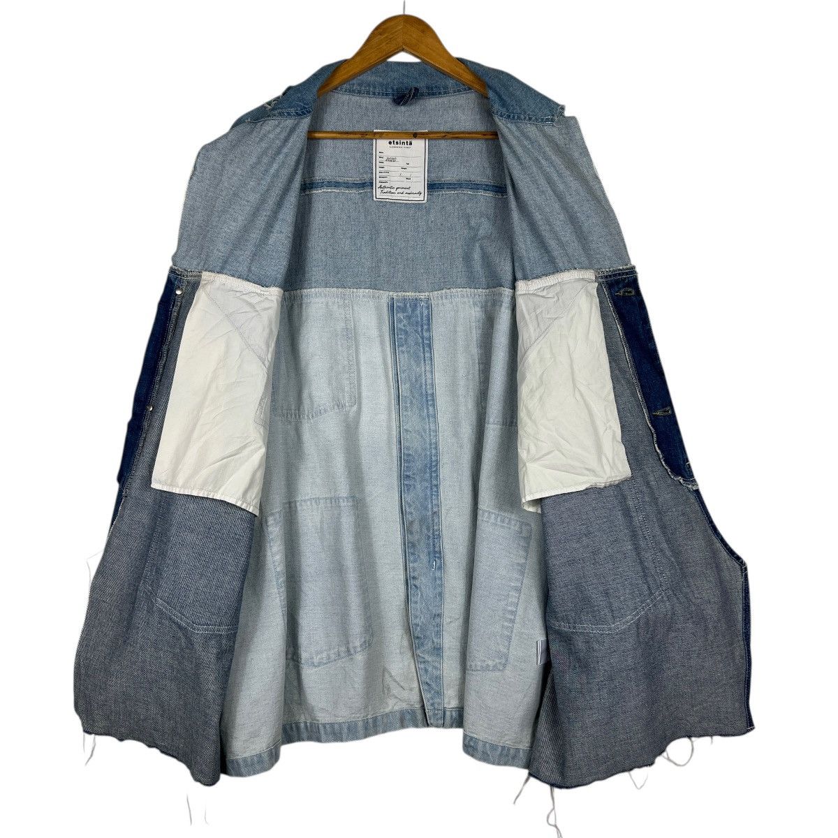 Ciaopanic Etsinta by Ciaopanic Denim Patchwork Jacket Size US L / EU 52-54 / 3 - 10 Thumbnail
