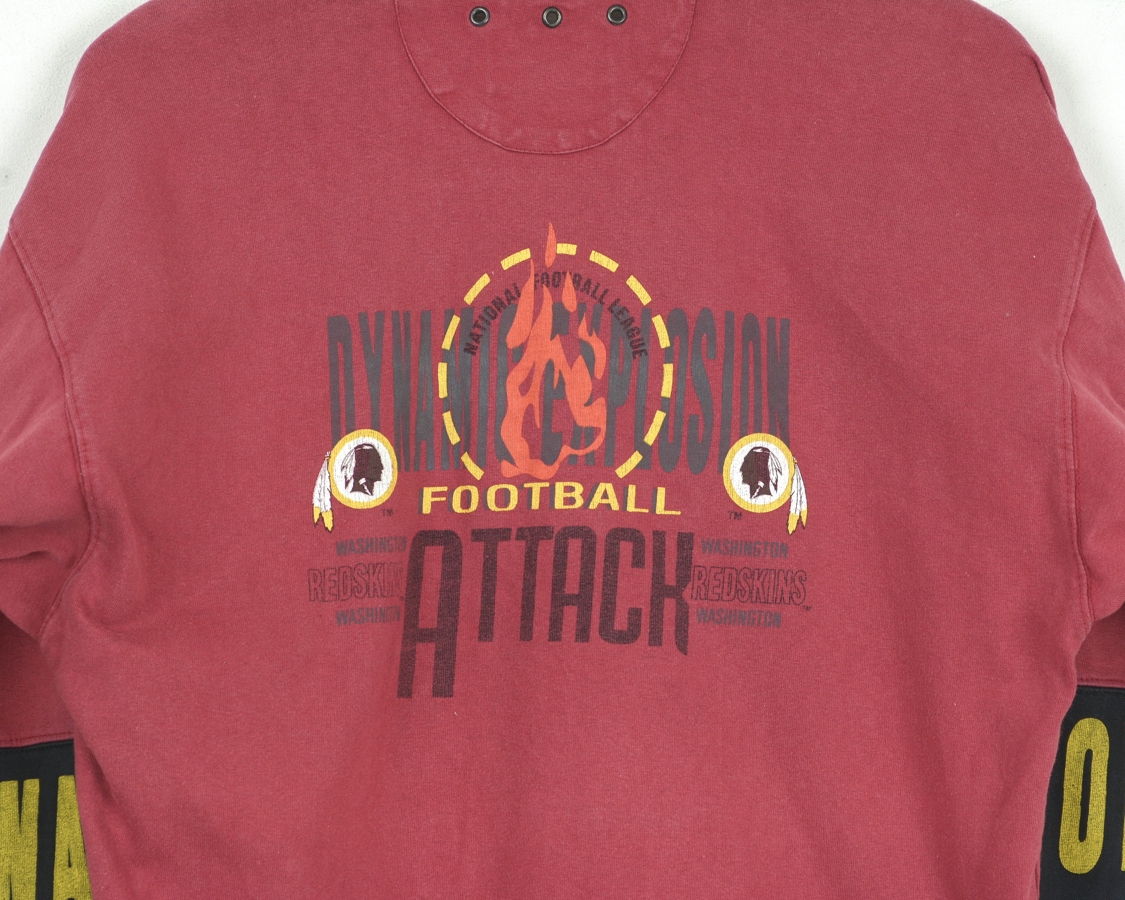 NFL WASHINGTON REDSKINS ATTACK Jumper Sweatshirt L Shirt NFL Size US M / EU 48-50 / 2 - 12 Thumbnail