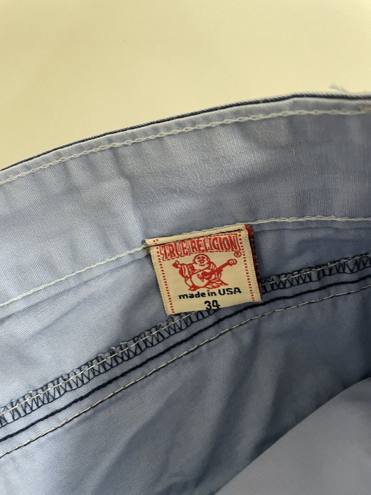 Japanese Brand True Religion Shorts Denim Jeans Blue Size US 34 / EU 50 - 4 Thumbnail