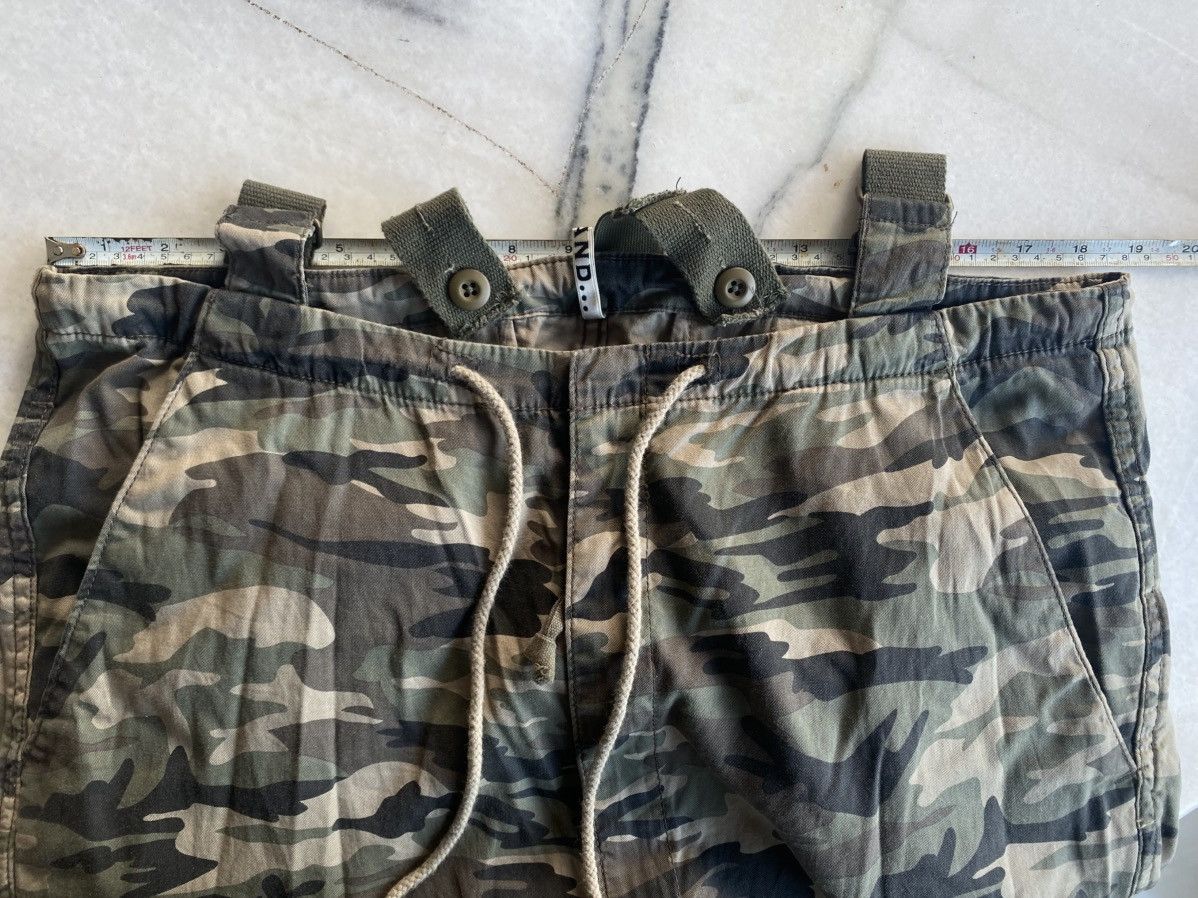 Japanese Brand Niko And.. Camou Drop Crotch Pants Size US 37 - 14 Thumbnail