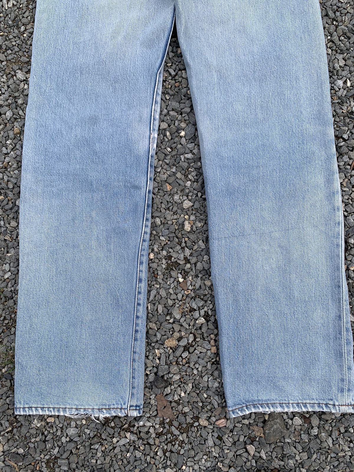 Levi's VINTAGE LEVIS 501 RINDEM 80’s USA FADED DISTRESSED DENIM Size US 29 - 9 Thumbnail