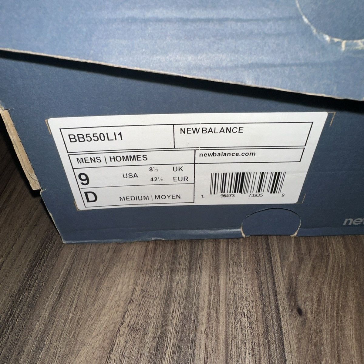 New Balance New Balance 550 Burgundy Size 9 - Brand New Size US 9 / EU 42 - 2 Thumbnail