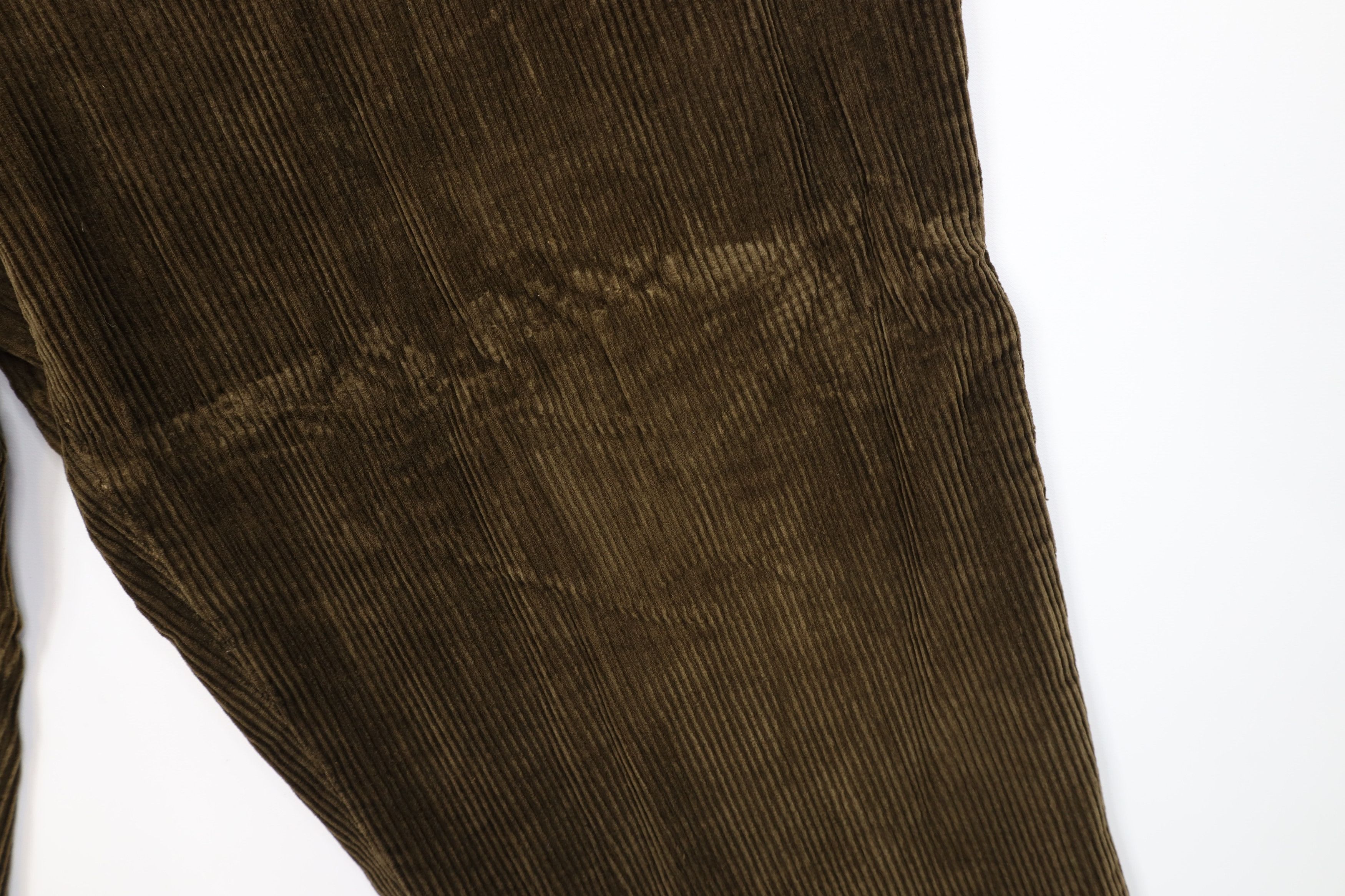 Vintage Vintage 90s Streetwear Wide Leg Corduroy Chino Pants Brown Size US 40 / EU 56 - 6 Thumbnail