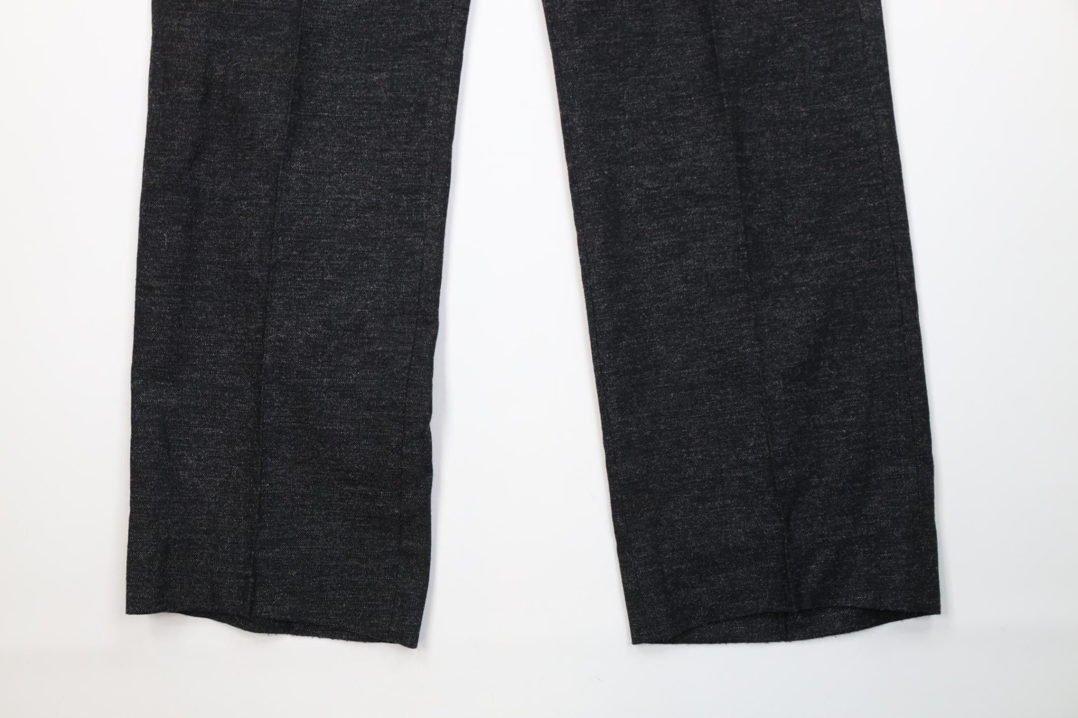 Vintage Vintage 70s Streetwear Wool Tweed Wide Leg Chino Pants USA Size US 30 / EU 46 - 4 Thumbnail