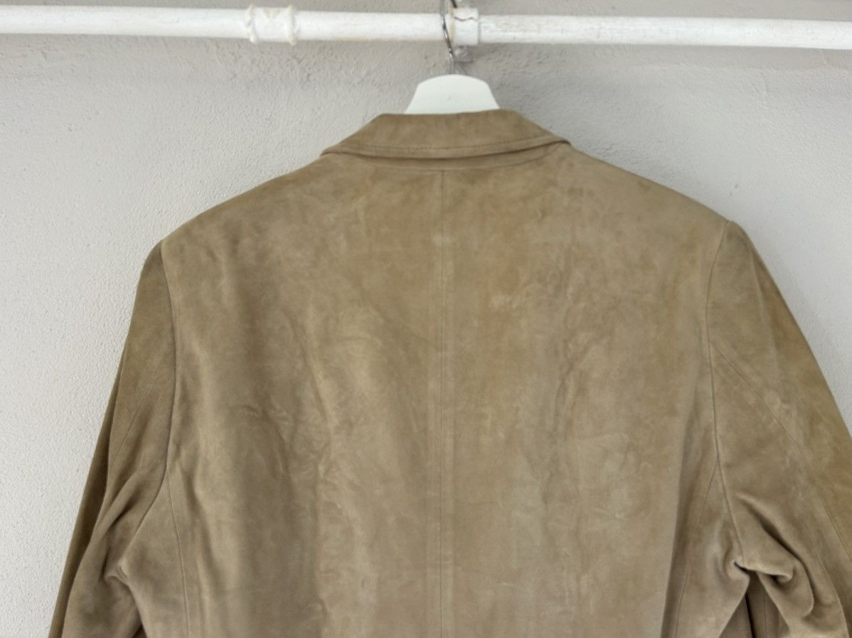 Dolce & Gabbana Dolce & Gabbana Beige Suede Blazer, Size 52 Size US L / EU 52-54 / 3 - 12 Thumbnail