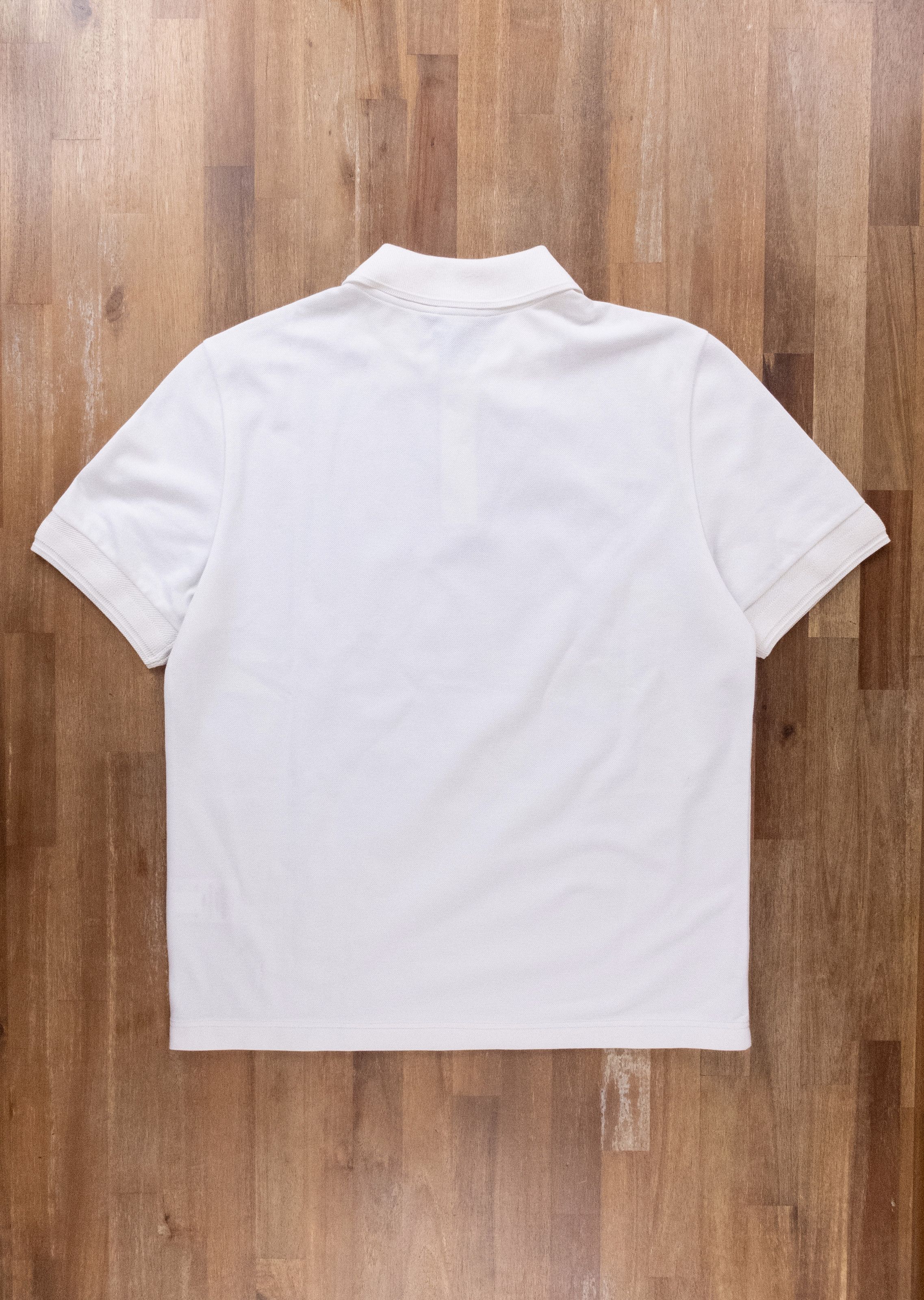 Berluti BERLUTI Paris solid butter white cotton polo shirt Medium Size US M / EU 48-50 / 2 - 7 Thumbnail
