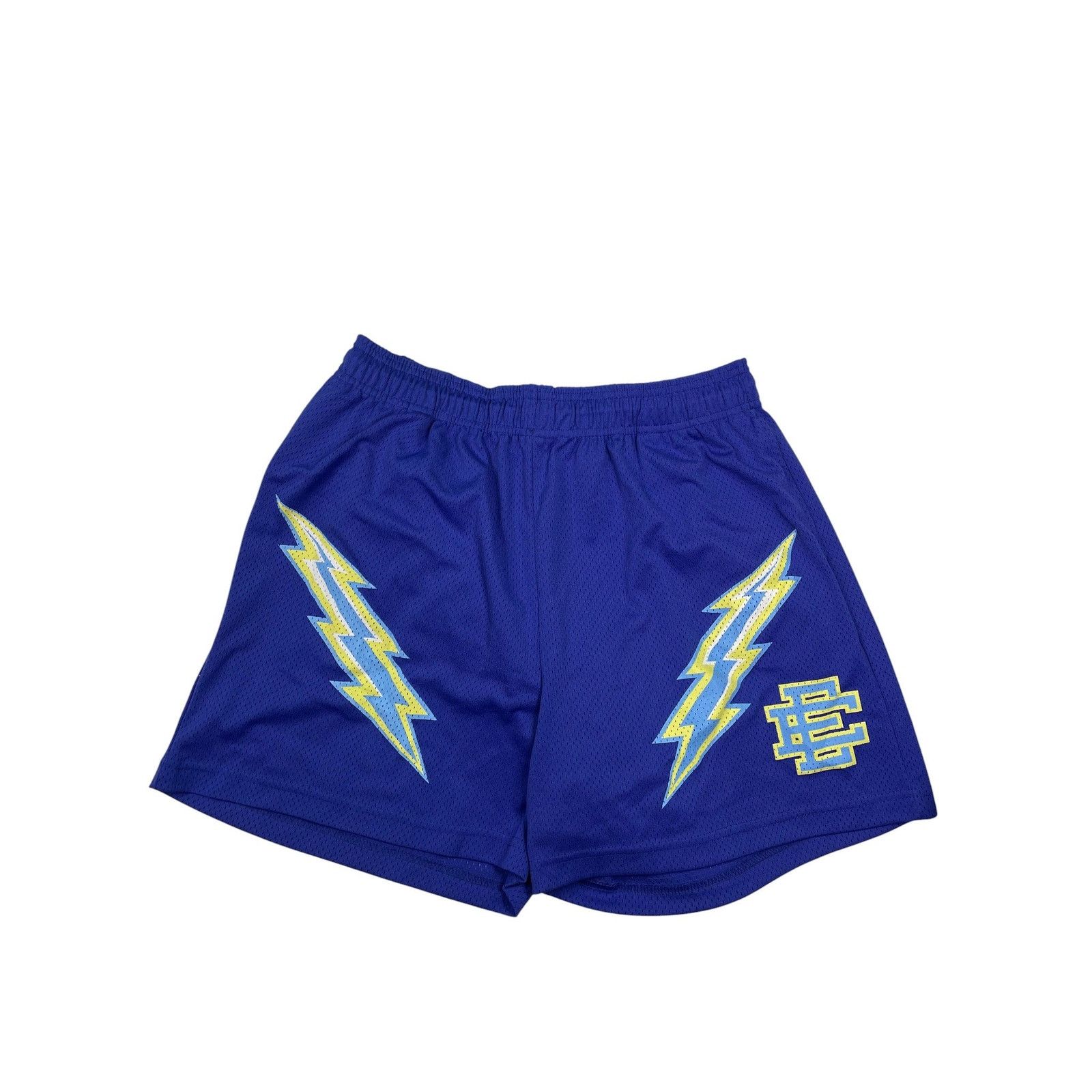 Eric Emanuel Eric Emanuel 'Thunderbolt' Purple, Blue & Yellow Shorts Size US 38 / EU 54 - 1 Thumbnail