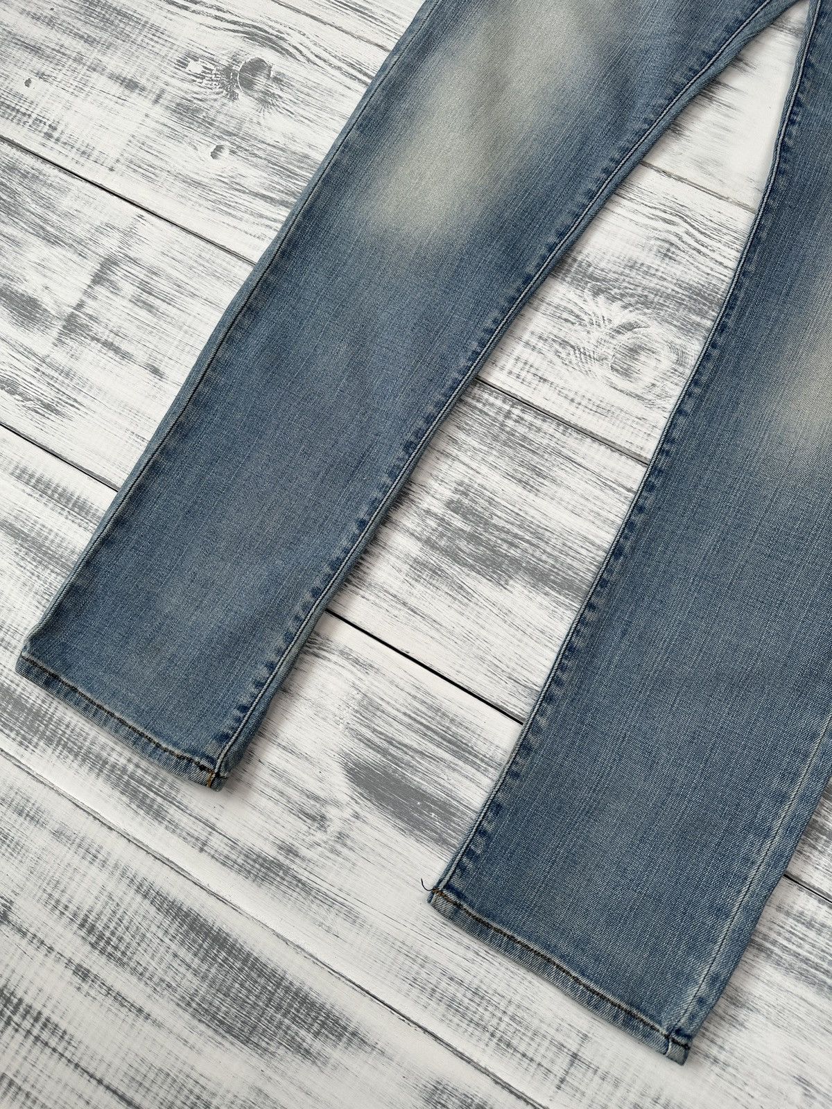 Armani Vintage ARMANI JEANS Washed Light Blue Denim Pants Men’s Size US 33 - 10 Thumbnail