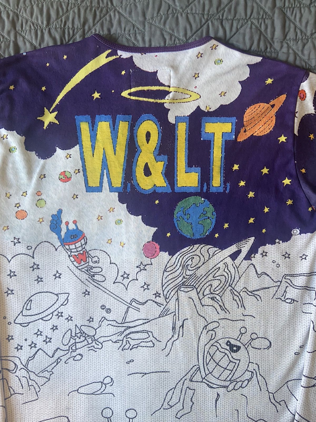 Walter Van Beirendonck 90’s W&LT PukPuk In Space Mesh Longsleeve Size US M / EU 48-50 / 2 - 7 Thumbnail