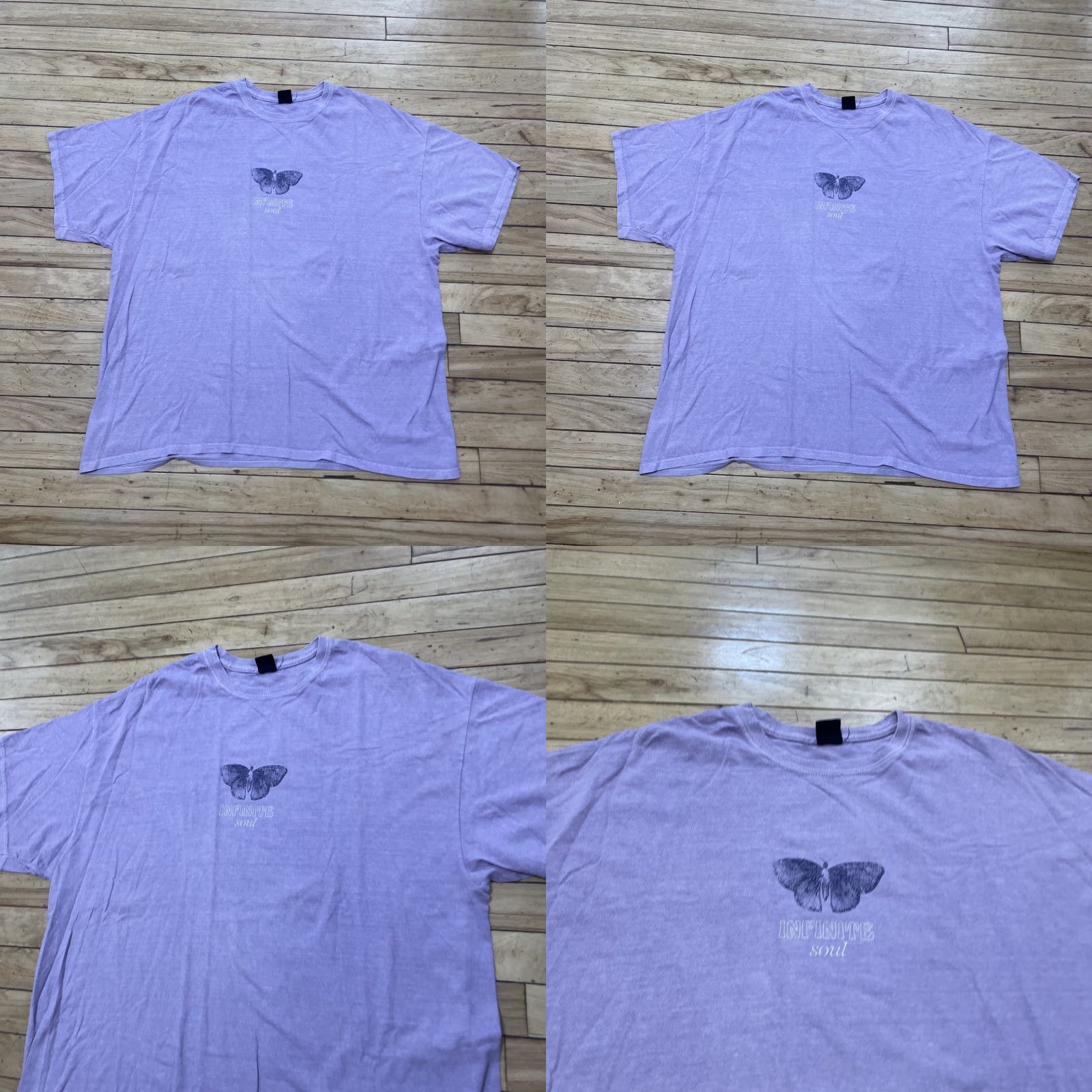 Urban Outfitters VINTAGE Urban Outfitters Shirt Men XL Purple Butterfly Rappillon Infinite Soul 48-50" Graphic Butterfly Shirt Size US XL / EU 56 / 4 - 10 Thumbnail