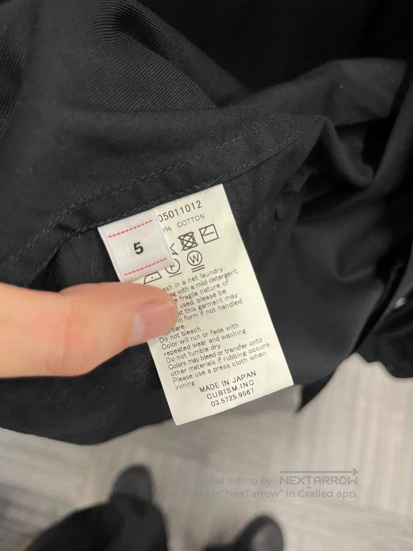 Visvim Visvim Black Robe Shirt. Size US XXL / EU 58 / 5 - 3 Thumbnail