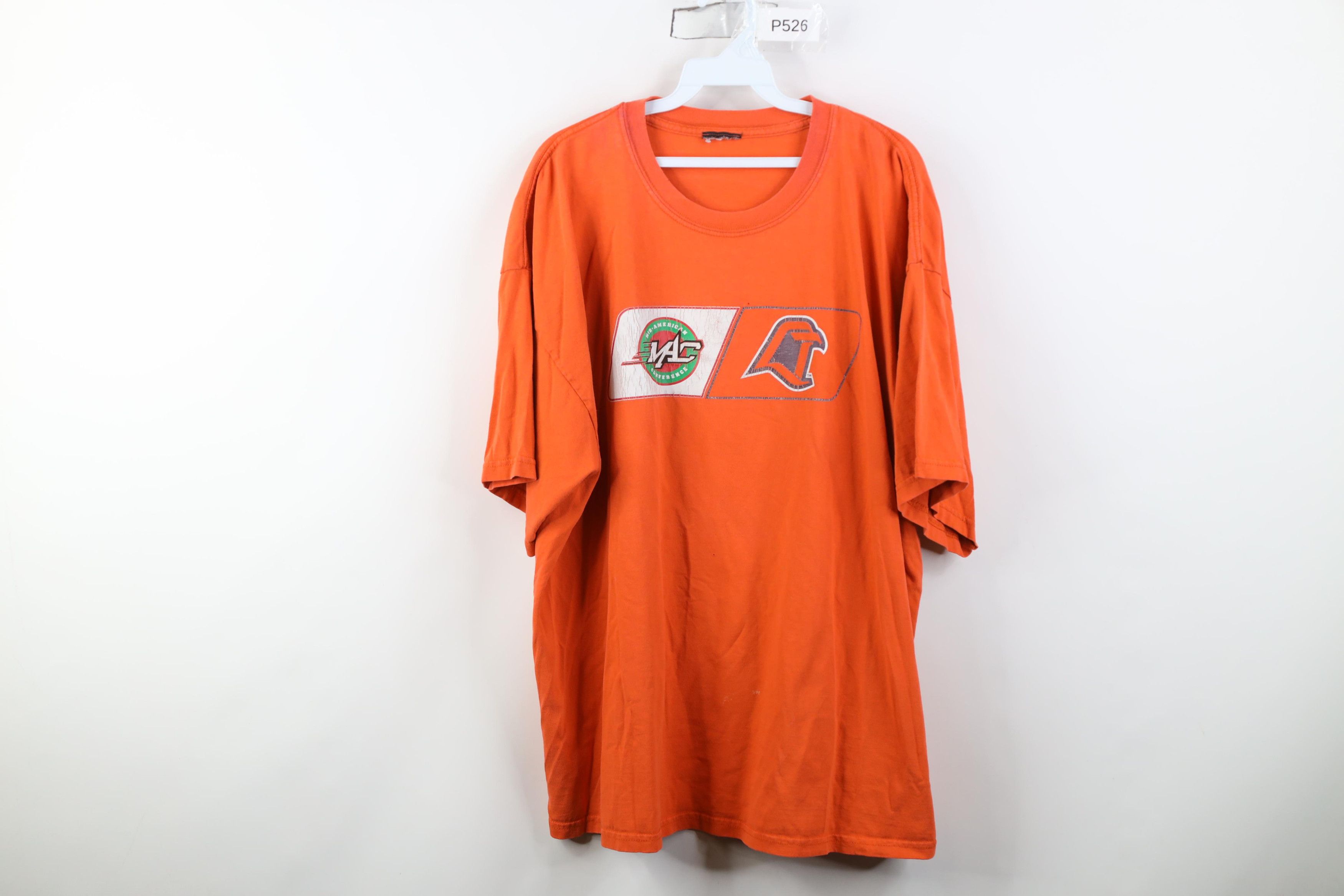 Vintage Vintage MAC Bowling Green State University T-Shirt Orange Size US XXL / EU 58 / 5 - 1 Thumbnail