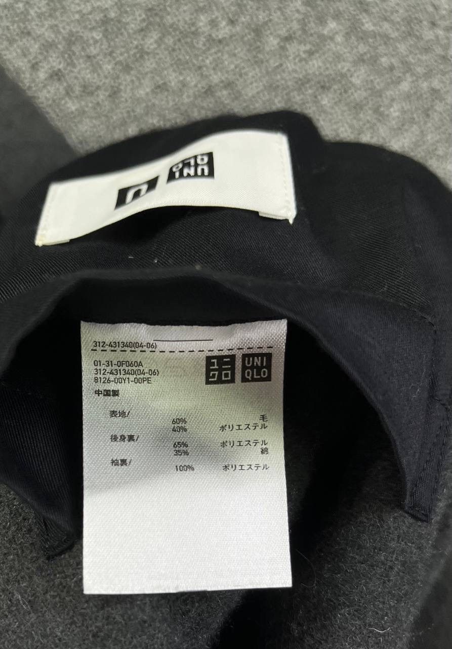 Lemaire × Uniqlo Lemaire Uniqlo Rare Button Up Wool Long Jacket Size US S / EU 44-46 / 1 - 8 Thumbnail