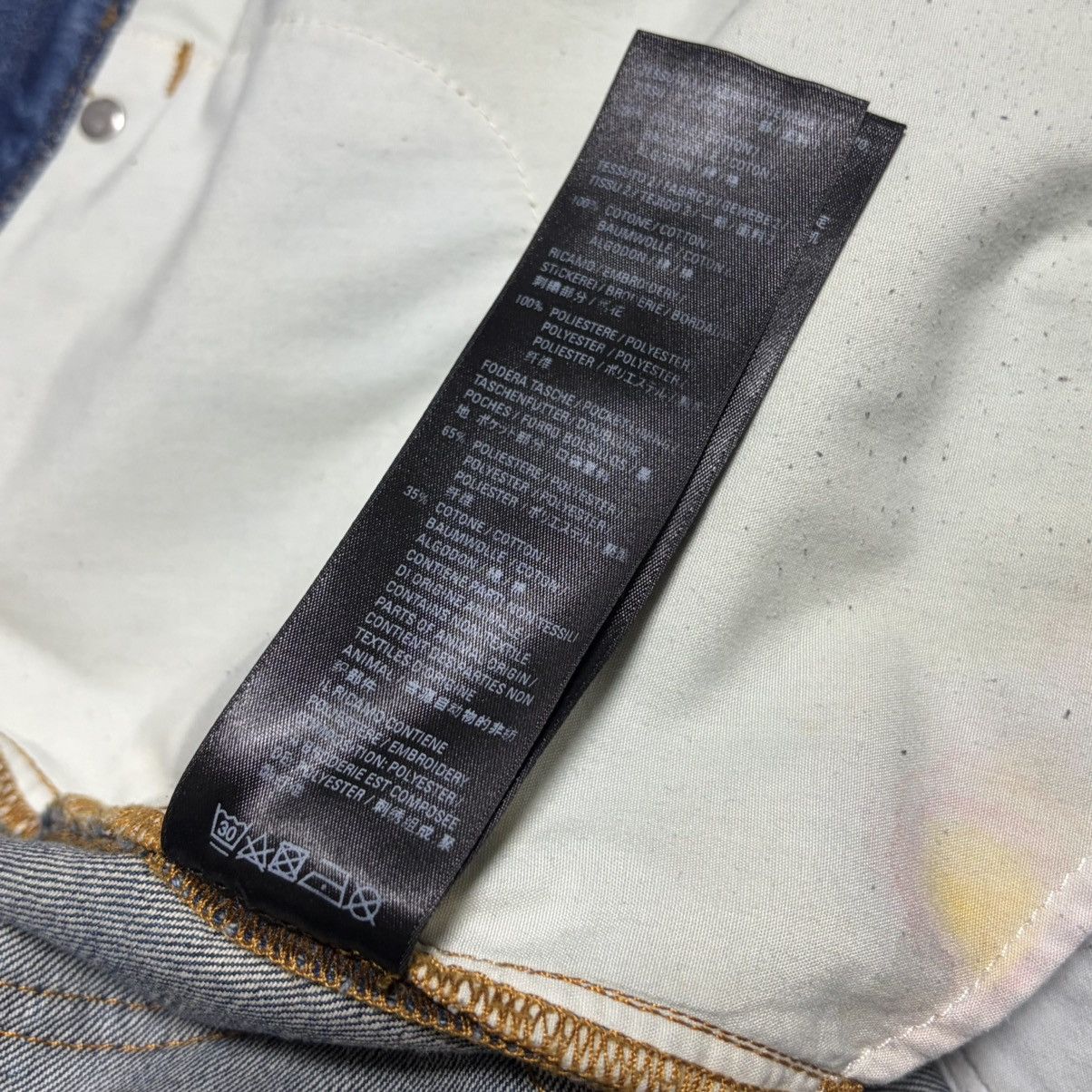 Balenciaga Balenciaga 2021SS Hybrid Flannel Shirt Denim Size US 32 / EU 48 - 13 Thumbnail