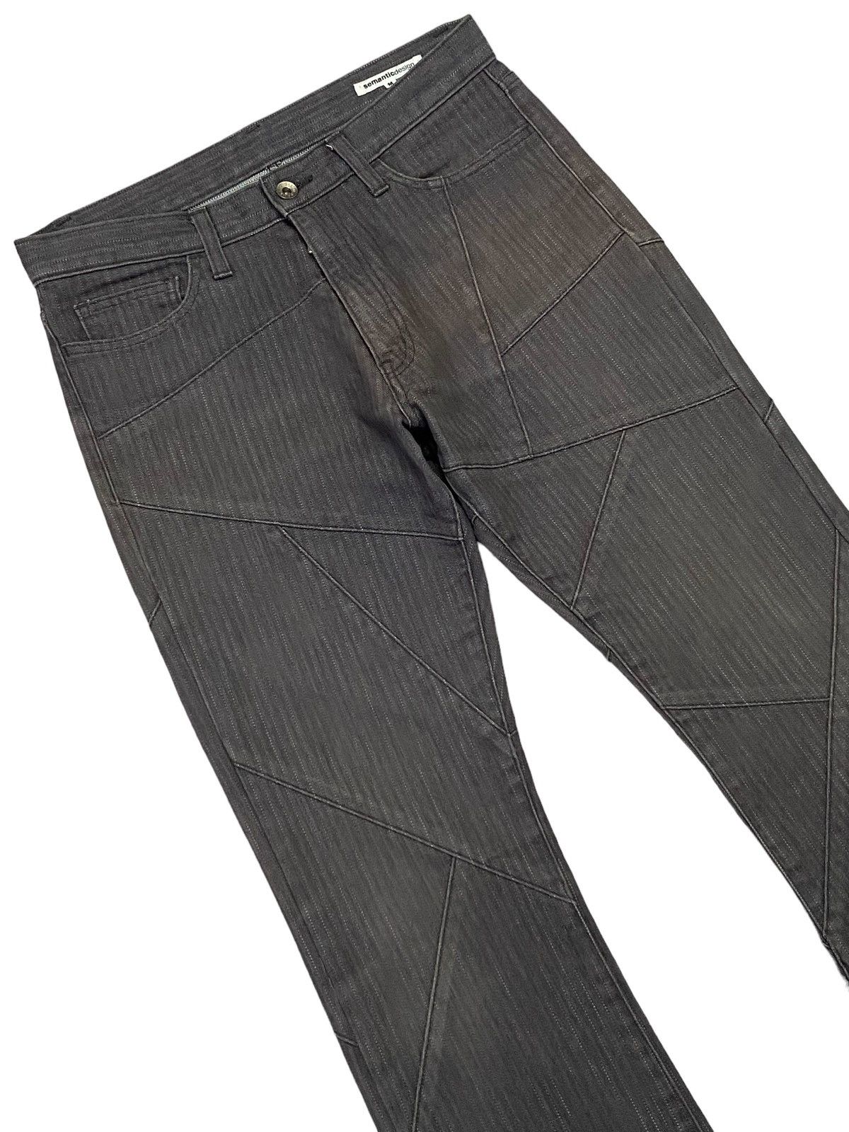Japanese Brand × semanticdesign Semantic Design Flare Stretches Denim Pants Size US 30 / EU 46 - 19 Thumbnail