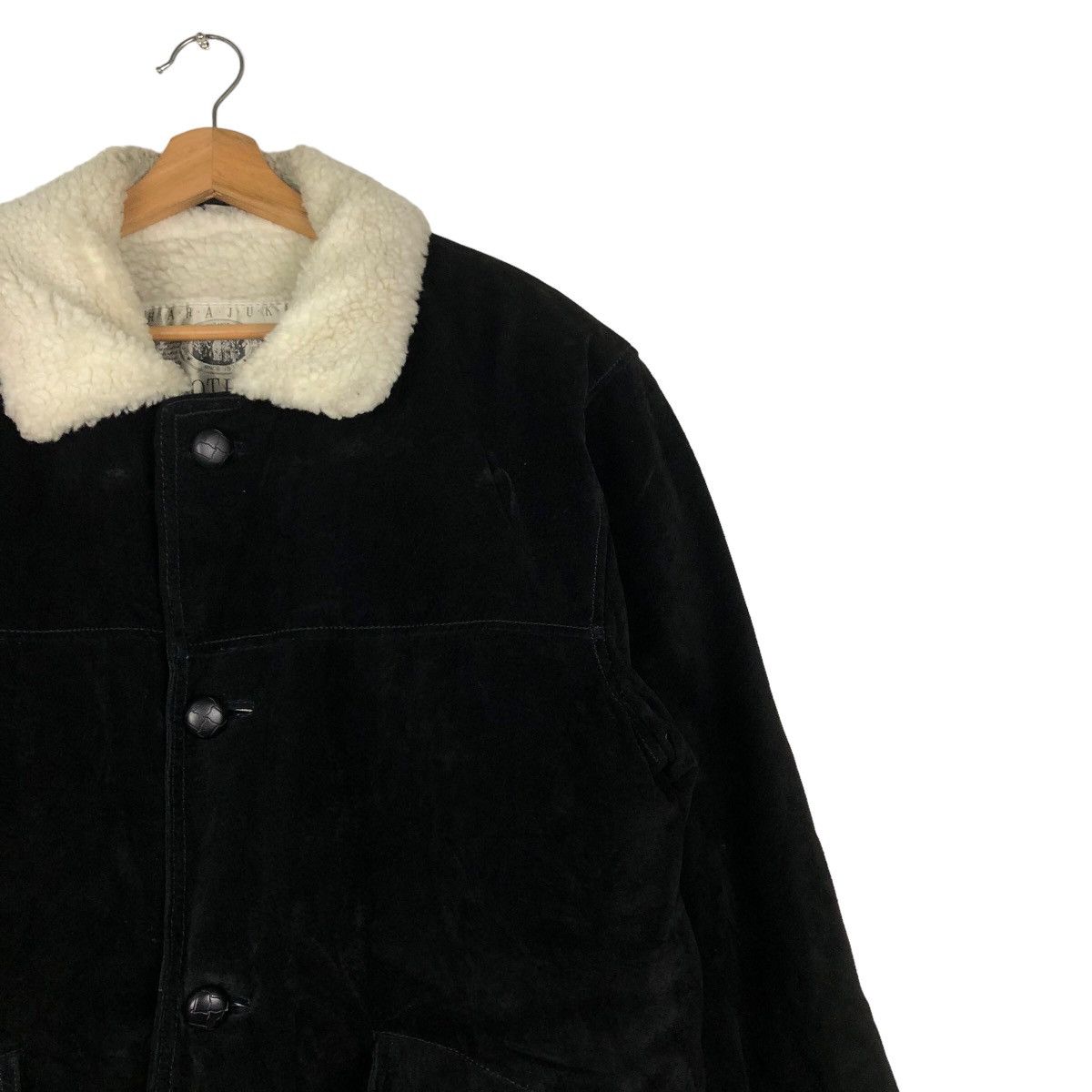 Japanese Brand 🔥Vtg Shearling Leather Jacket Harajuku Mother Issey Miyake Size US M / EU 48-50 / 2 - 6 Thumbnail