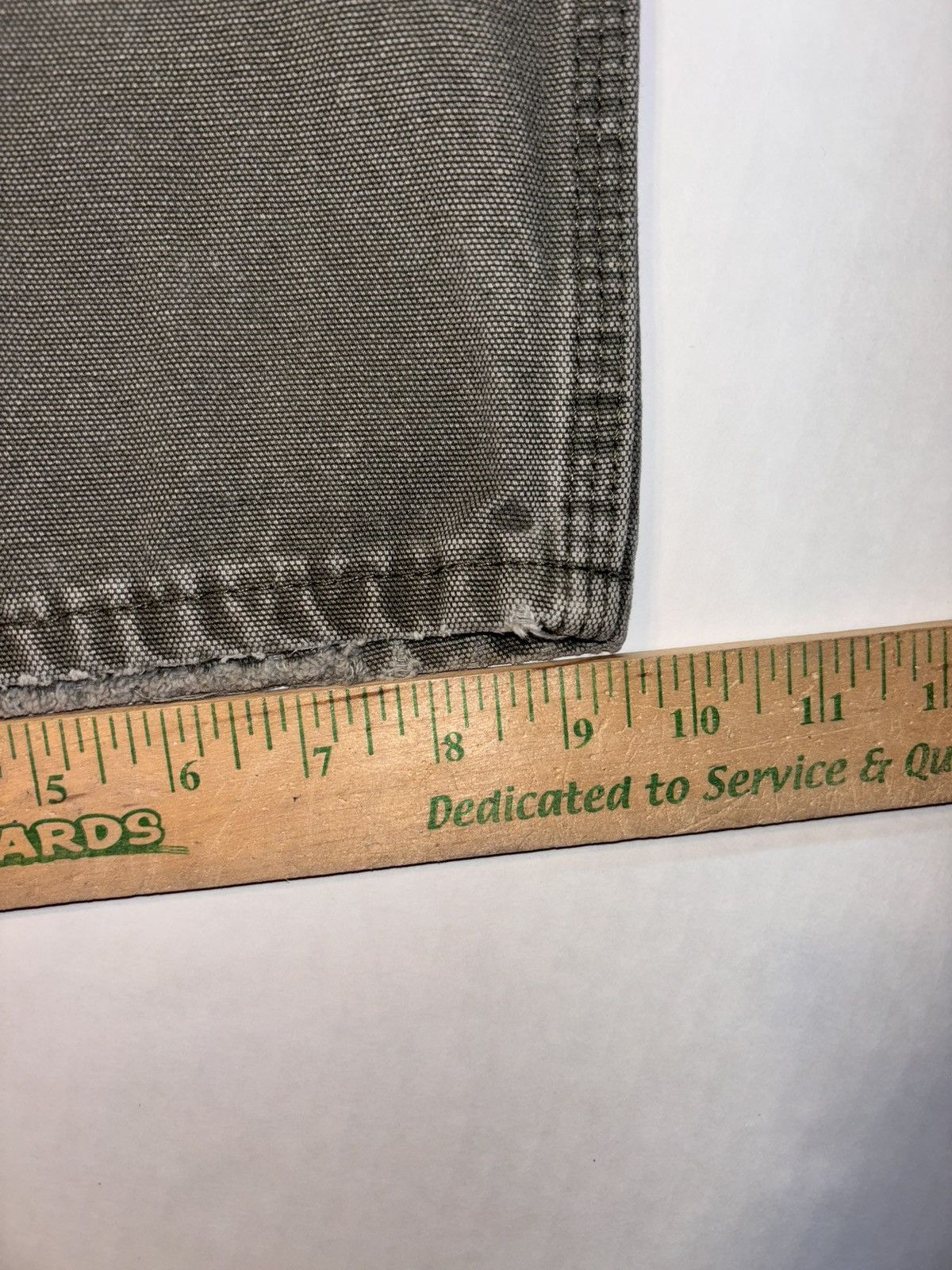 Dickies Vtg Dickies Forest Green Canvas Carpenter Cargo Workwear Size US 42 / EU 58 - 9 Thumbnail