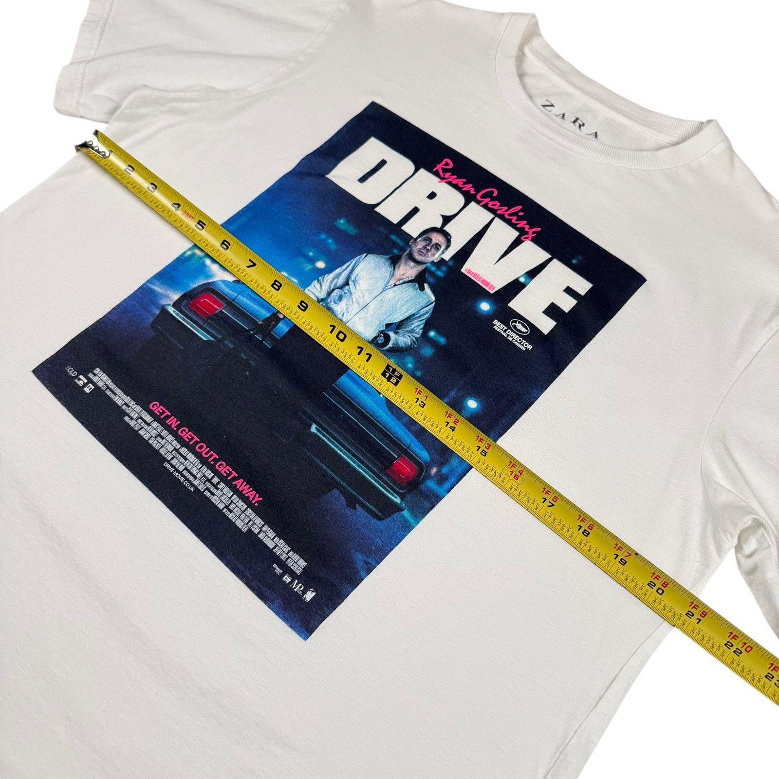 Vintage × Zara Vintage Zara Drive Ryan Gosling Official Movie Promo T-shirt Size US L / EU 52-54 / 3 - 5 Thumbnail
