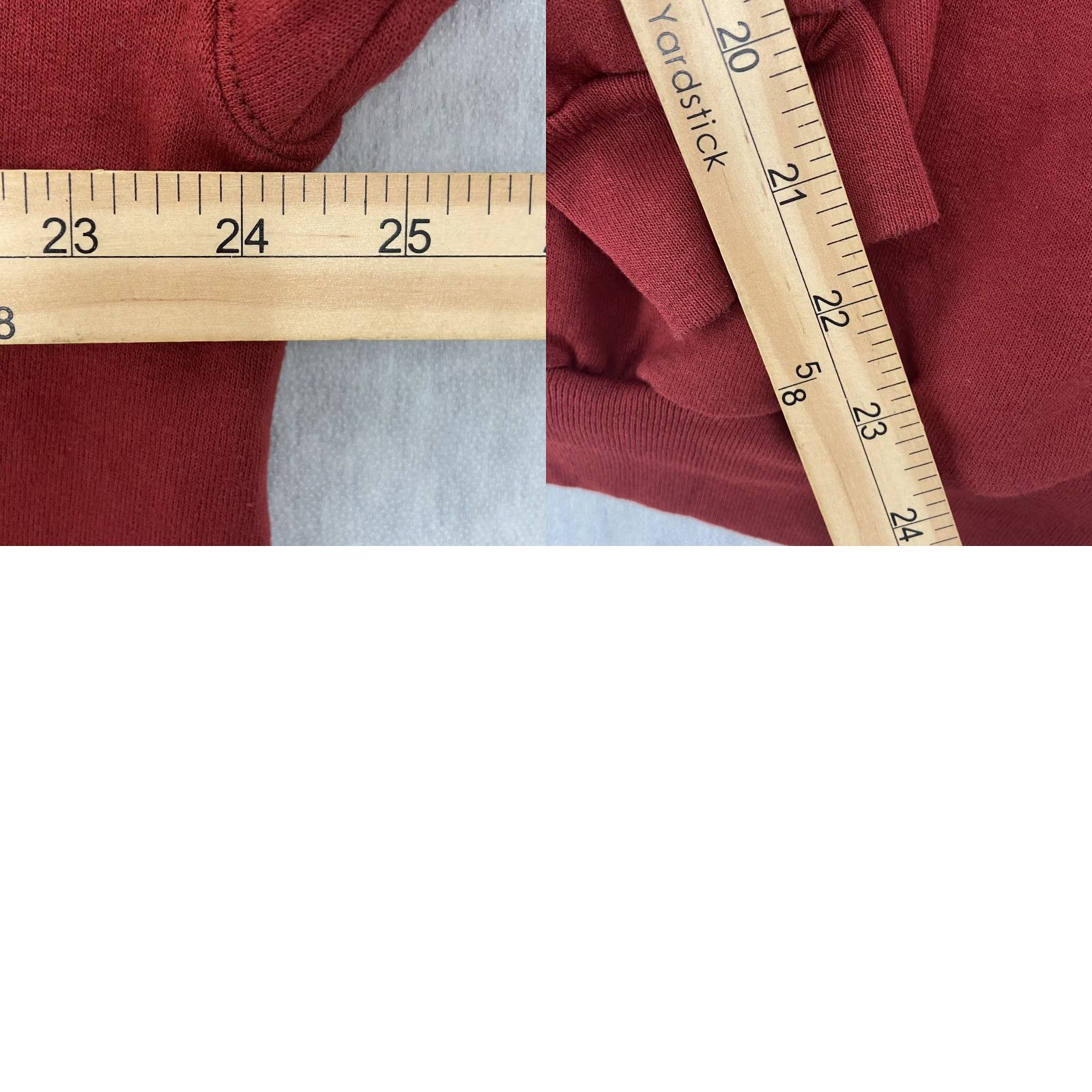 Vintage VINTAGE Energy Christmas Sweater Womens Size 1X Burgundy Crew Neck Pullover Santa Claus Graphic Print All Seasons Stars Gifts Fall Winter 1X Womens Size XL / US 12-14 / IT 48-50 - 8 Thumbnail