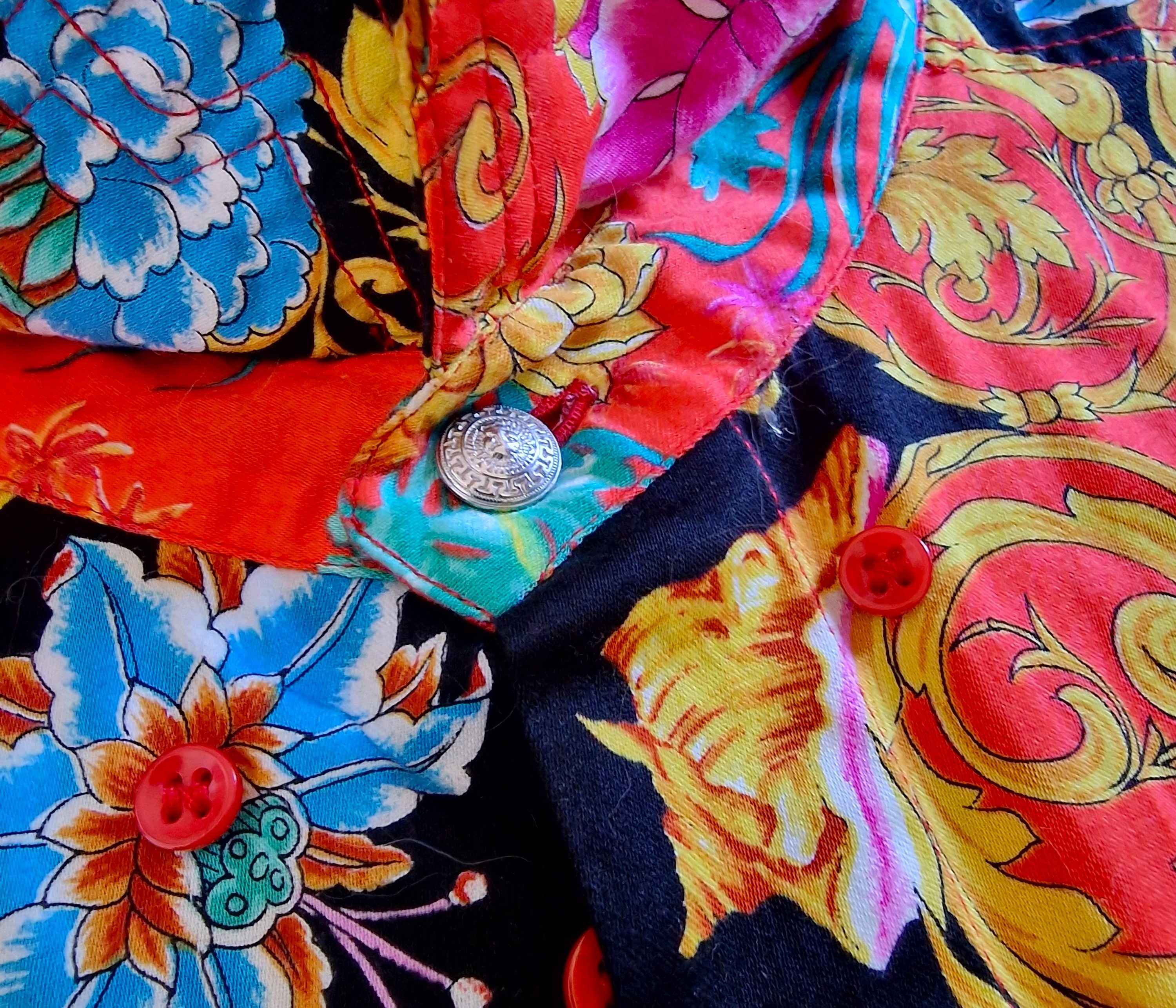 Versace Versace Versus Seashell Baroque Men XL X-large Shirt Size US XL / EU 56 / 4 - 5 Thumbnail