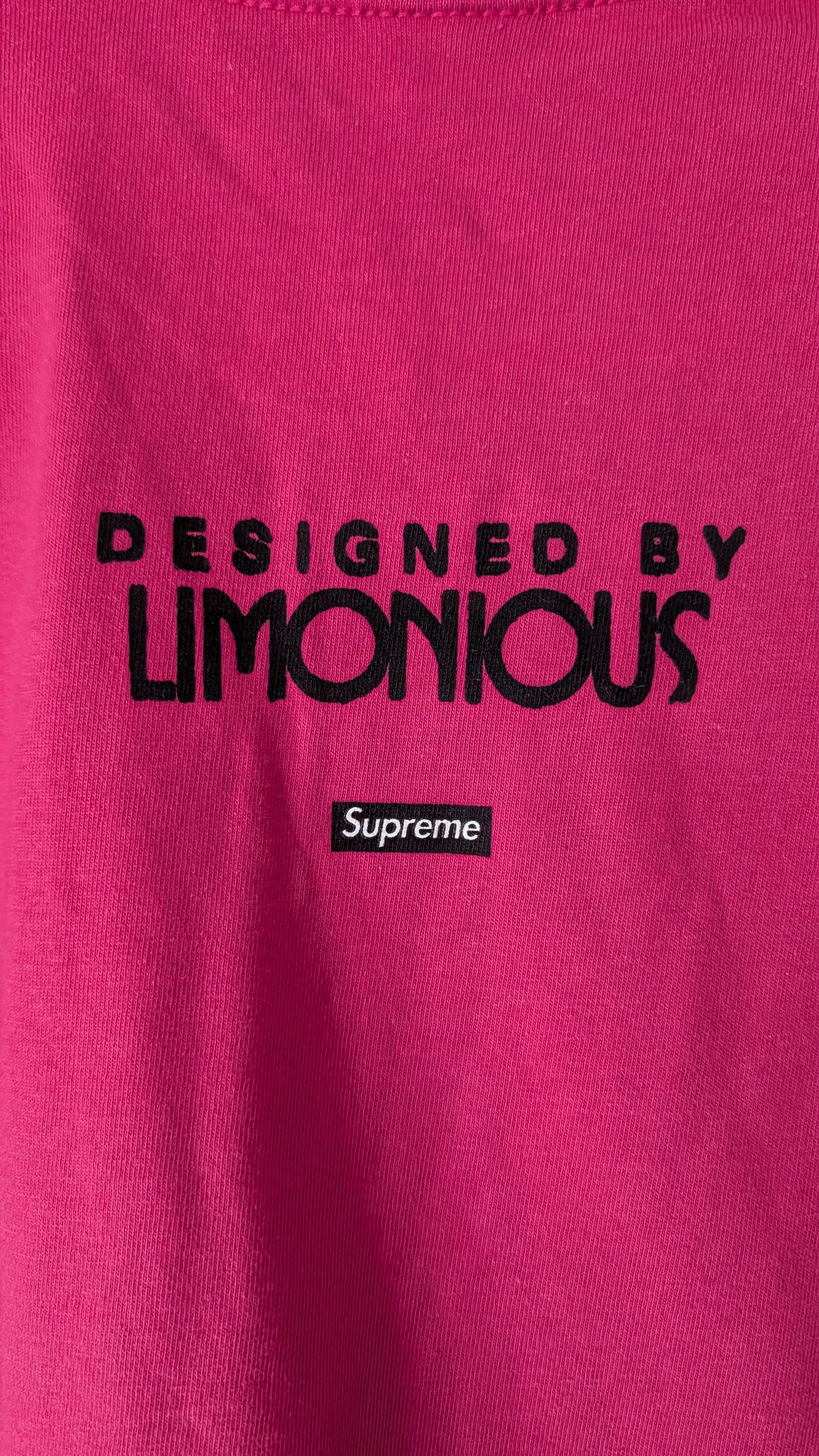 Supreme Supreme limonious pink tee SS17 Size US M / EU 48-50 / 2 - 4 Thumbnail